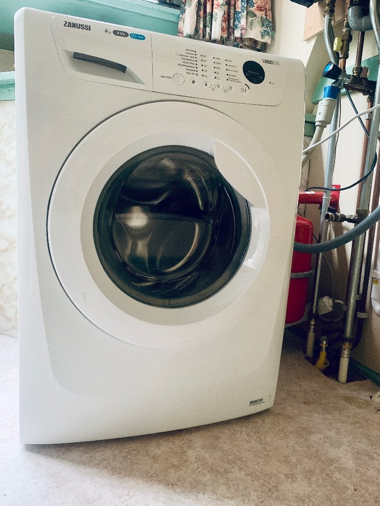 Zanussi ZWF81663W, Witgoed en Apparatuur, Ophalen, Gebruikt, 85 tot 90 cm, 1200 tot 1600 toeren