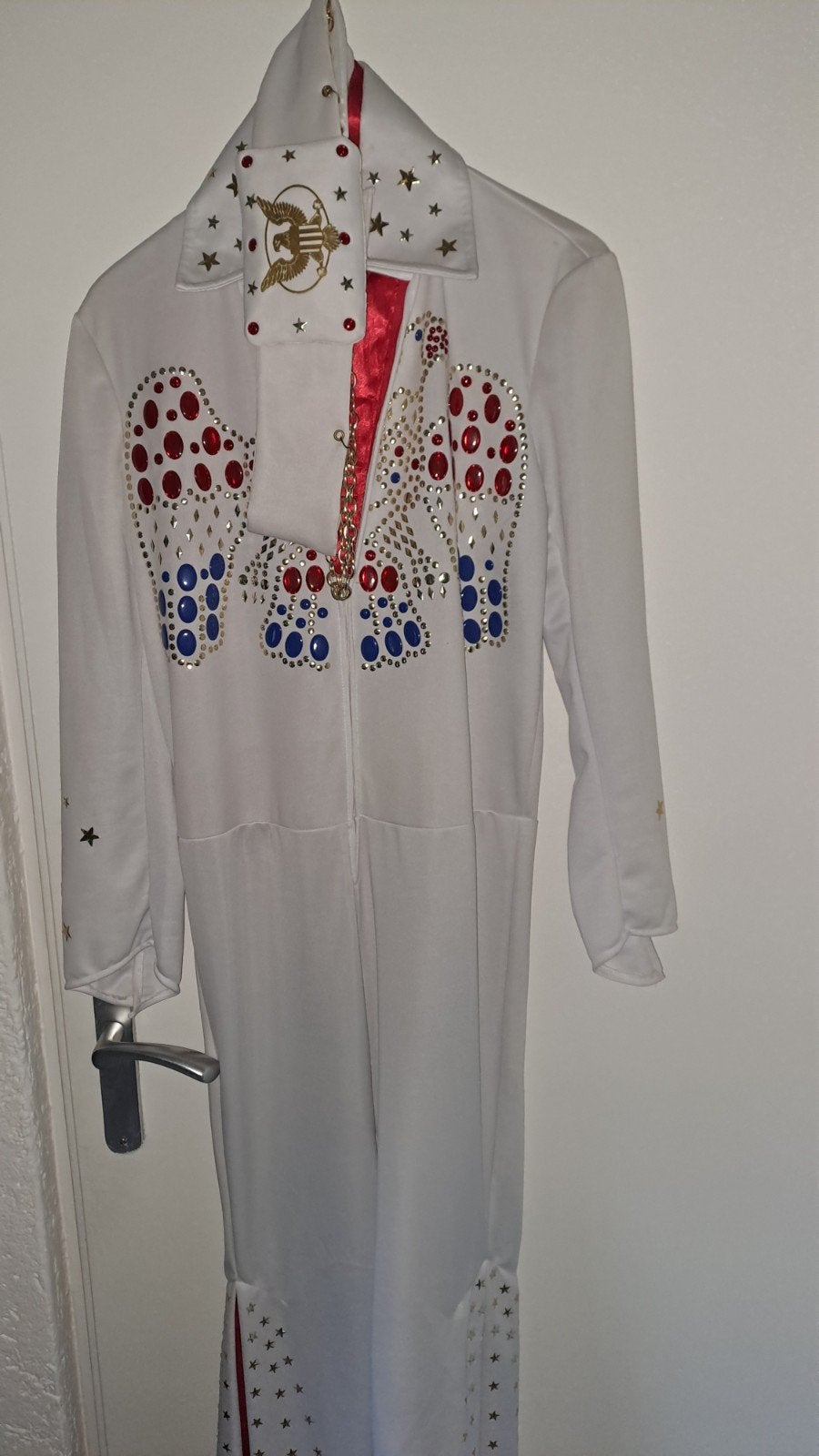 elvis suit aloha 1973 als nieuw .mooi om op te hangen, Ophalen, Overige typen