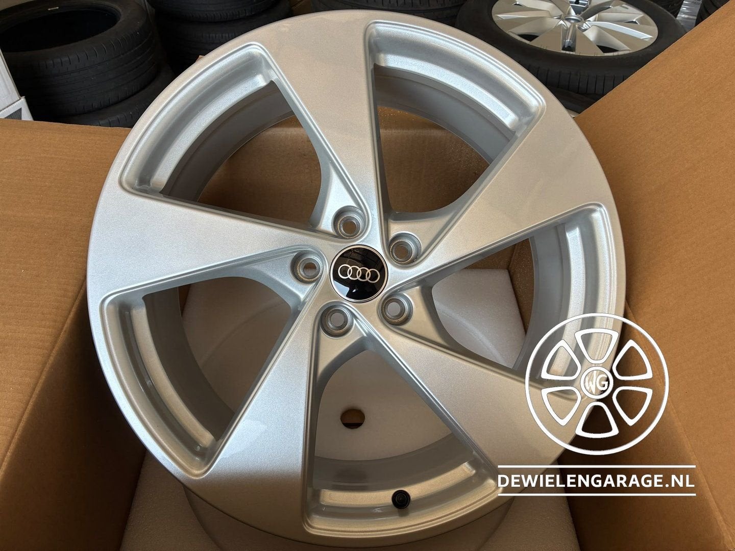 4x 20 inch Audi SQ5 Q5 Velgen NIEUW Origineel 5x112 S-line A, Auto-onderdelen, Banden en Velgen, Velg(en), -, -, Nieuw