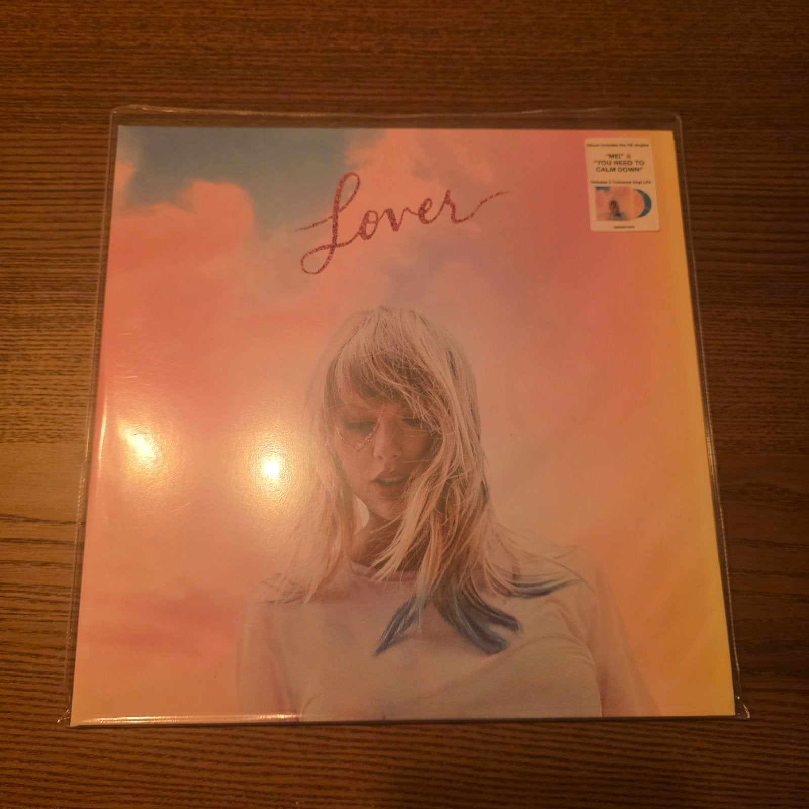 Lover LP Taylor Swift, Pop, Ophalen of Verzenden, Zo goed als nieuw, Beschermende buitenhoes