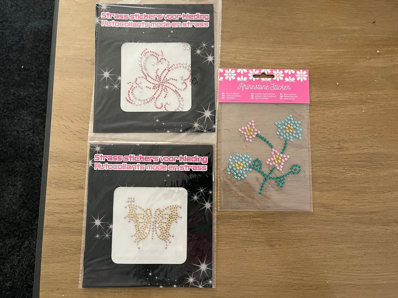 Diverse Strijk Emblemen en Strass Stickers, Ophalen of Verzenden, Nieuw, Hotfix applicaties