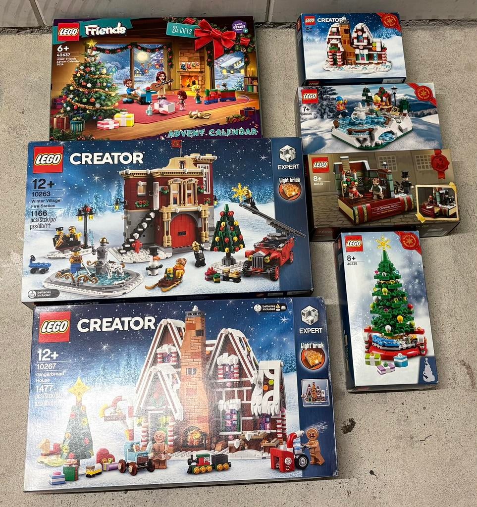 *Nieuwstaat* Kerst Lego, Kinderen en Baby's, Speelgoed | Duplo en Lego, Lego, Ophalen of Verzenden, Compleet, Zo goed als nieuw