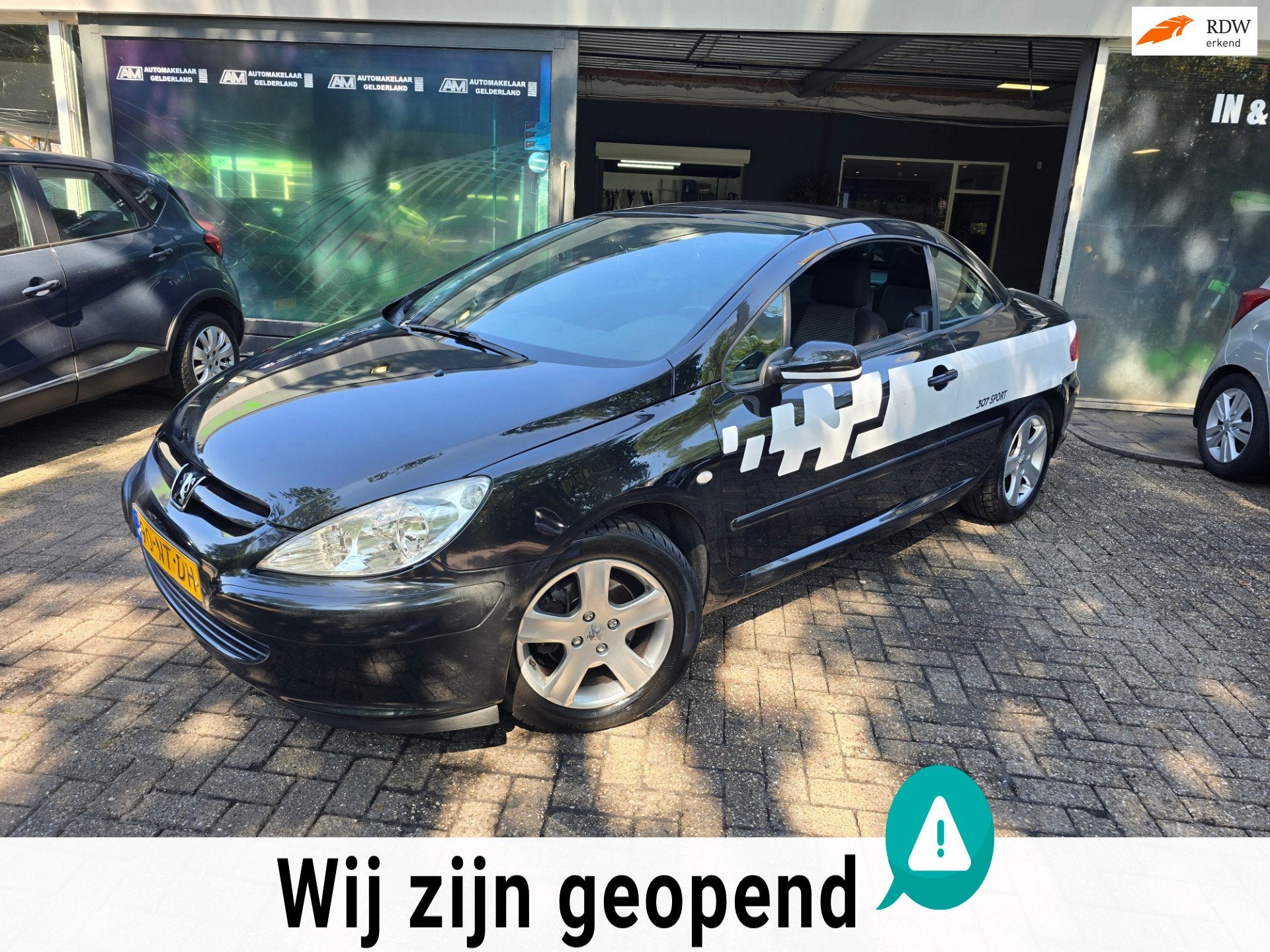 Peugeot 307 CC 2.0-16V| INRUILKOOPJE | APK TOT 24-03-2027 |, Auto's, Voorwielaandrijving, Gebruikt, 4 cilinders, Cabriolet