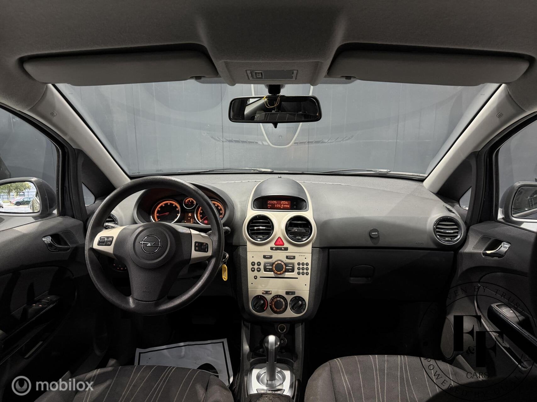 Opel Corsa 1.2-16V Business | Automaat | Cruise | Airco|NAP, Auto's, Zwart, 1229 cc, Origineel Nederlands, Bedrijf