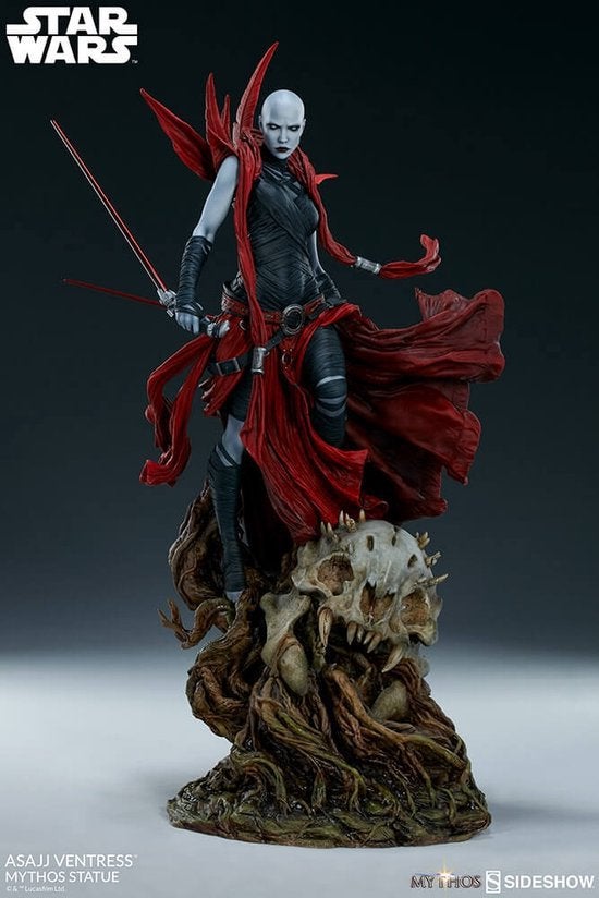 Star Wars Asajj Ventress Mythos Sideshow Ongeopend Nieuw, Verzamelen, Ophalen of Verzenden, Nieuw, Beeldje of Buste