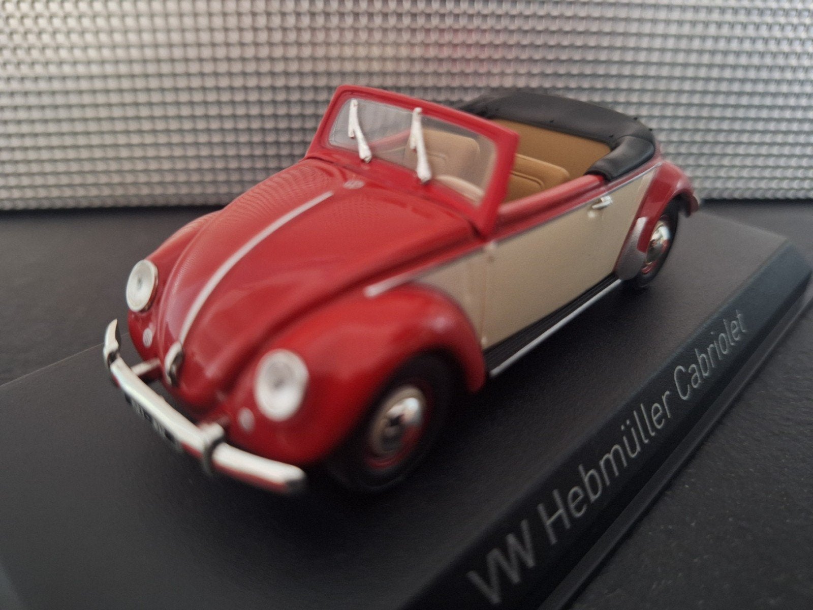 Volkswagen Hebmuller 1949 Schaal 1:43, Overige merken, Auto, Ophalen of Verzenden, Norev