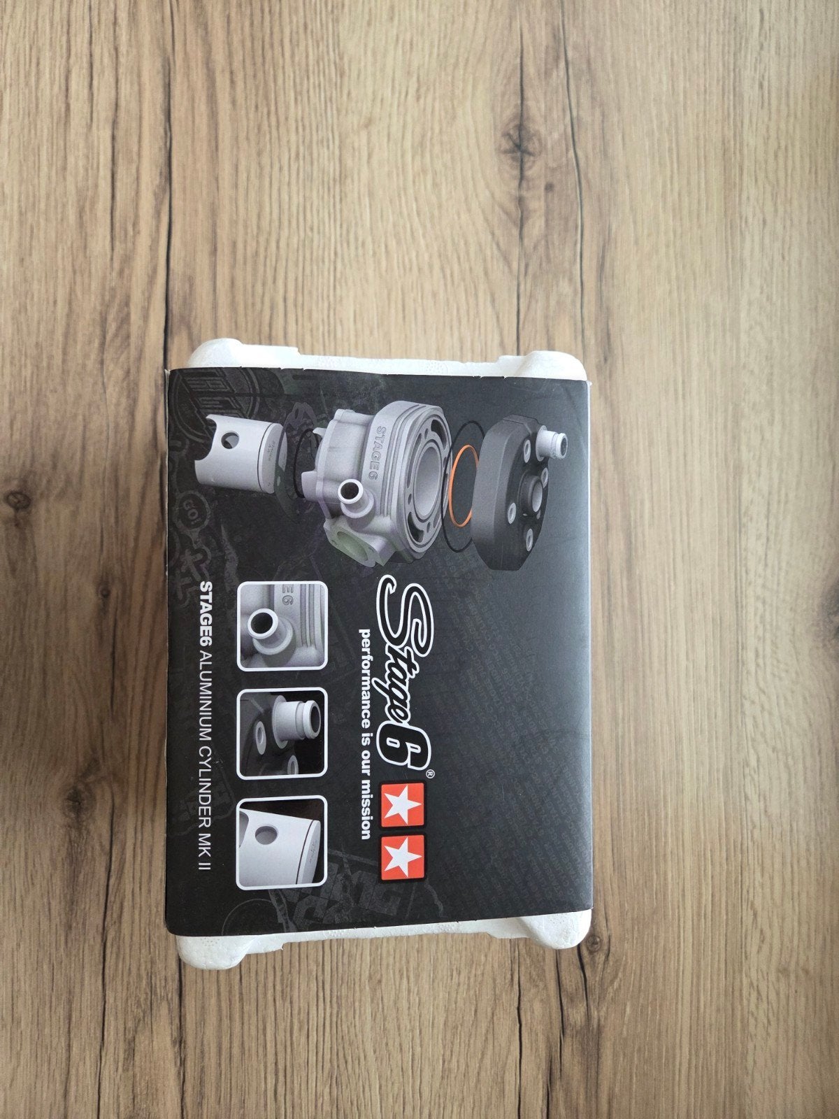 Stage 6 MK2 Sport Pro Cilinder Pen 12 Minarelli Horizontaal, Ophalen, Nieuw, Cilinder
