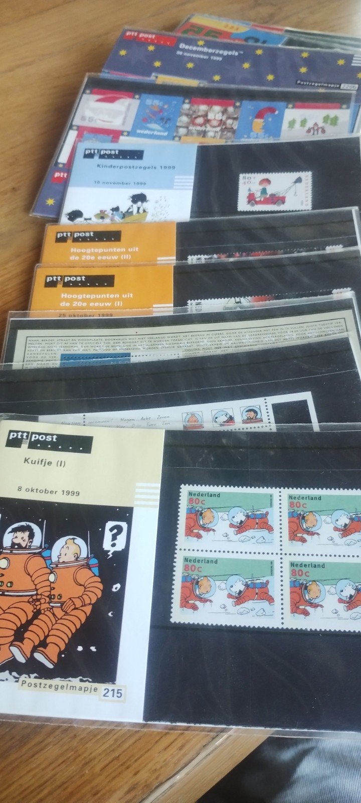 Series Nederland ongebruikt in mapje, Ophalen of Verzenden, Na 1940, Postfris