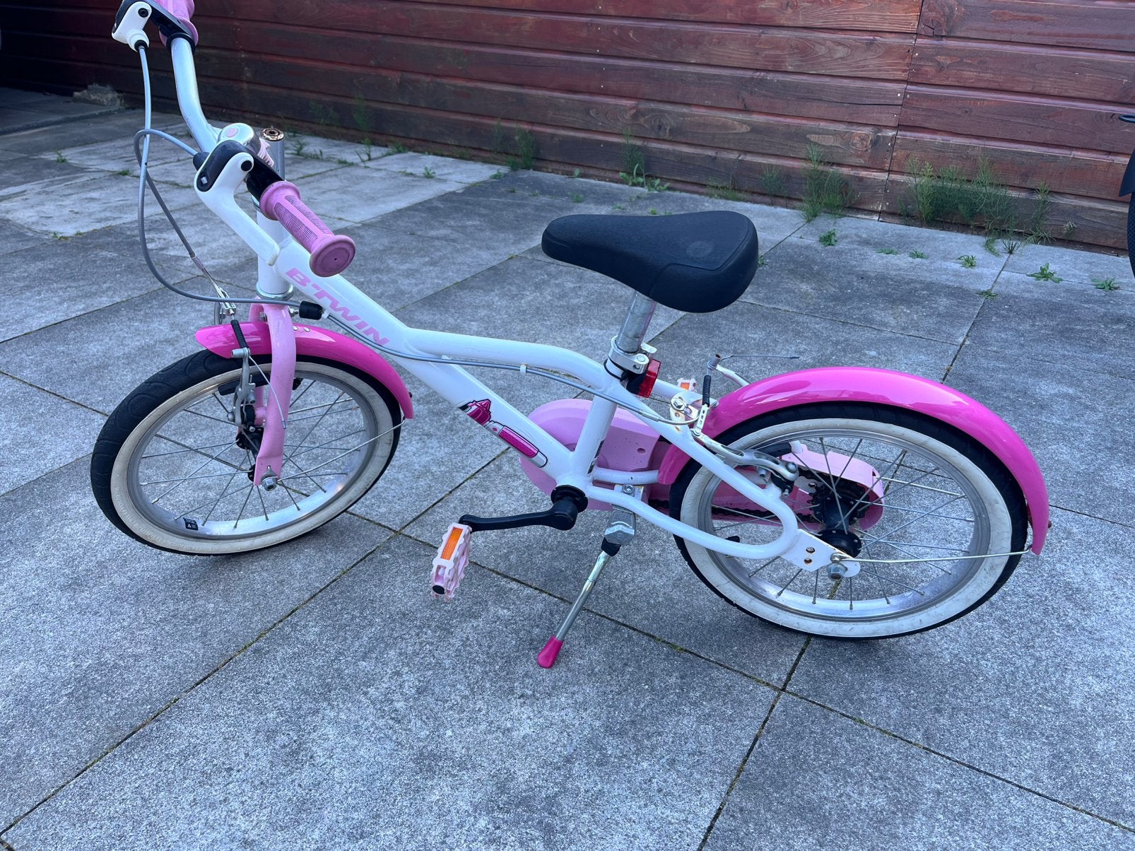 Kinderfiets - Meisje, Fietsen en Brommers, Fietsen | Kinderfietsjes, Ophalen, Gebruikt, Minder dan 16 inch