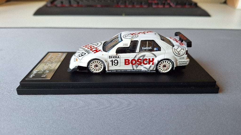 1:43 Alfa Romeo 155V6 Ti #19 ITC - HPi racing, Ophalen of Verzenden, Zo goed als nieuw, Auto, Overige merken