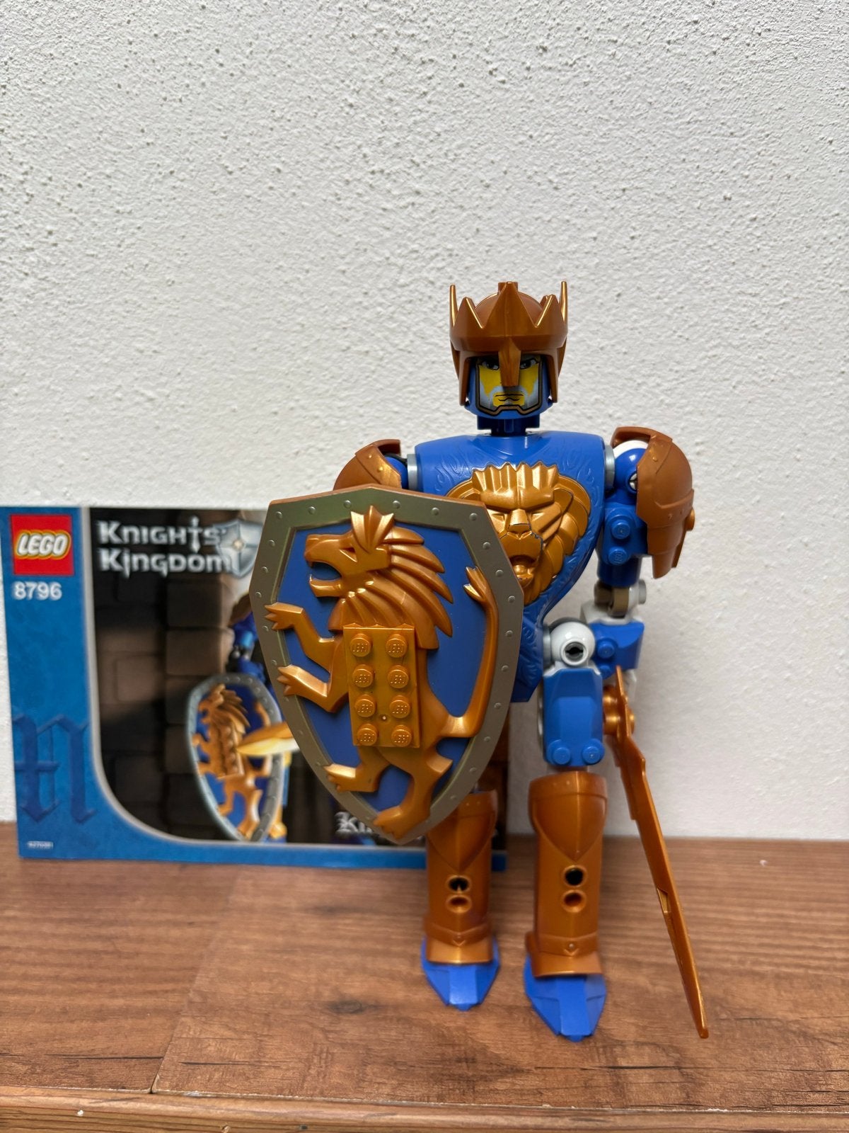 Lego Knights' Kingdom 8796 King Mathias, Lego, Ophalen of Verzenden, Zo goed als nieuw, Compleet