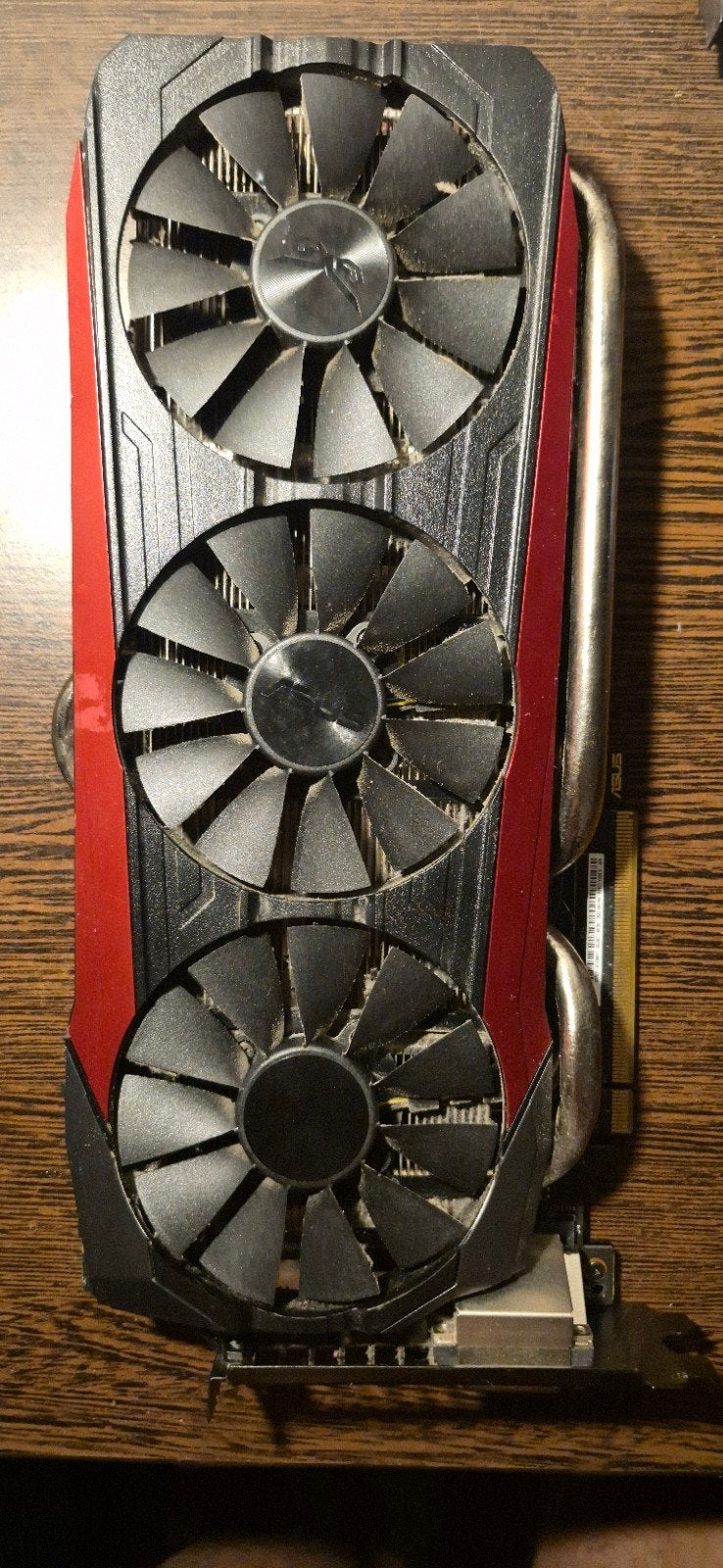 ASUS STRIX GTX980TI-DC3OC-6GD5 BIEDEN!!!, Computers en Software, Videokaarten, PCI-Express 3, Gebruikt, HDMI, Ophalen of Verzenden