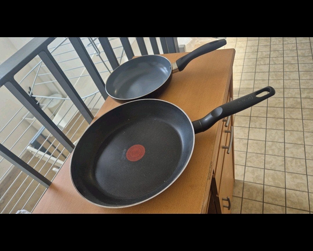 2 koekenpannen o.a tefal, Ophalen of Verzenden, Nieuw