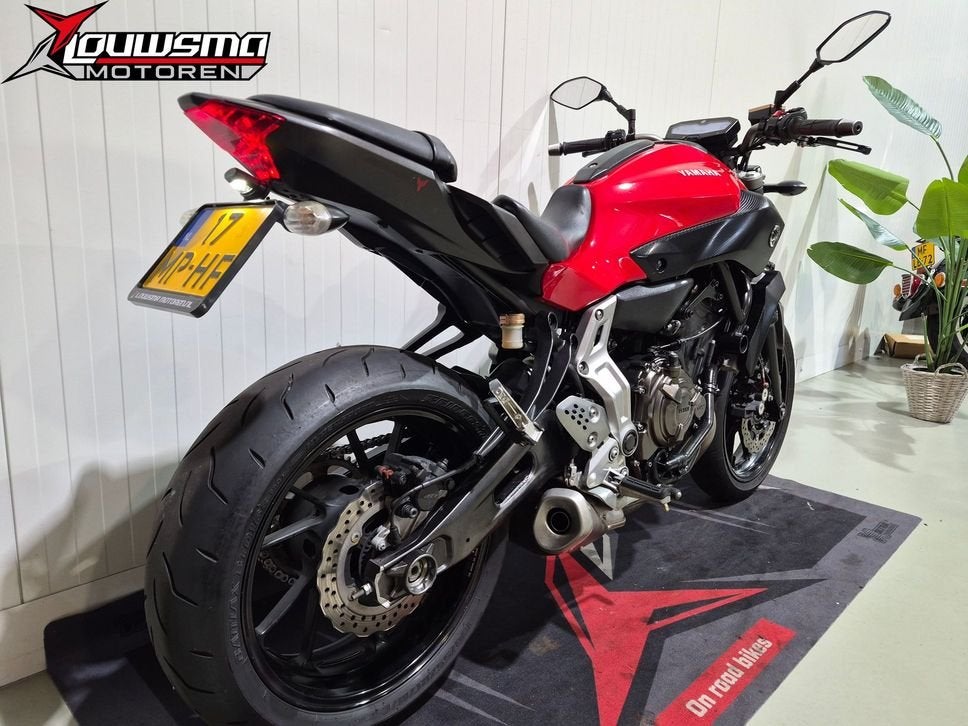 YAMAHA MT07 ABS ROOD |6M Garantie| MT-07 MT09 MT 07 MTN 690, Motoren, Motoren | Yamaha, 2 cilinders, Motorrijbewijs A, Bedrijf