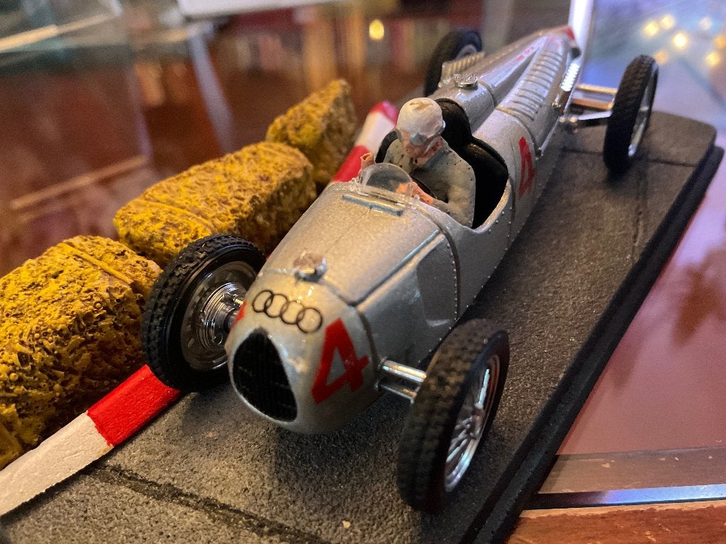 Brumm AutoStory Auto Union Bernd Rosemeyer Monza 1936 m/box, Verzenden, Zo goed als nieuw, Auto, Overige merken