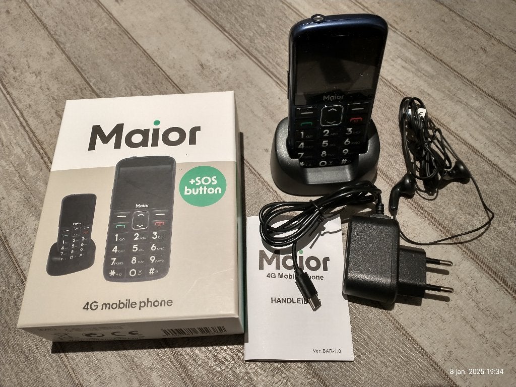 mobiele telefoon voor senioren, Telecommunicatie, Mobiele telefoons | Apple iPhone, Ophalen, Gebruikt, Overige modellen, Zwart