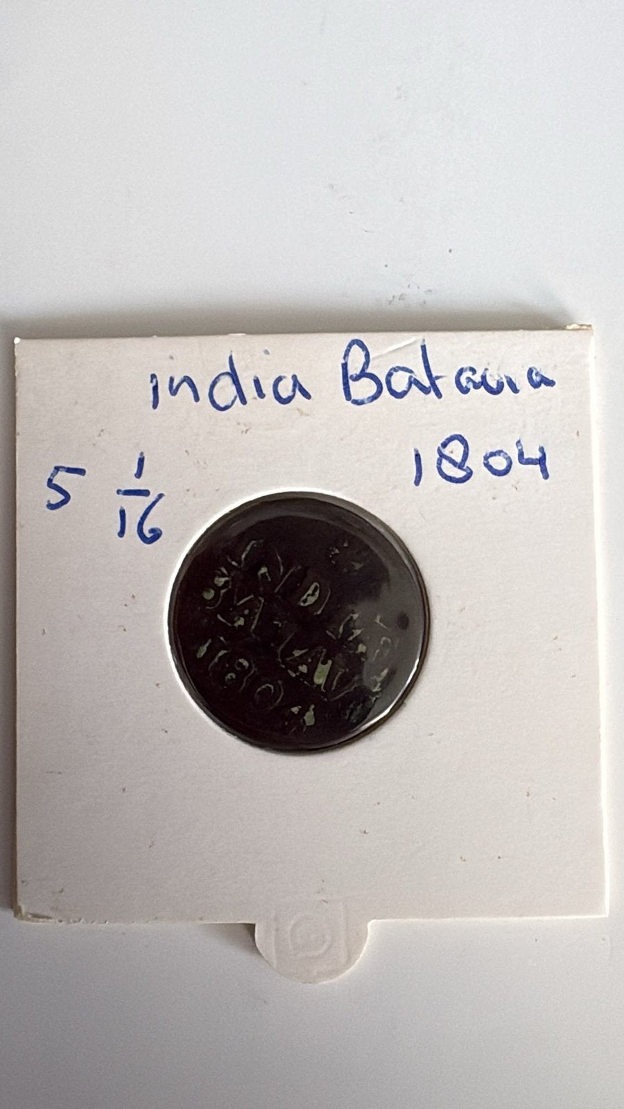 1 Duit 1804 Nederlands-Indië – Bataafse Republiek Muntfout!, Ophalen of Verzenden, Vóór koninkrijk, Overige waardes