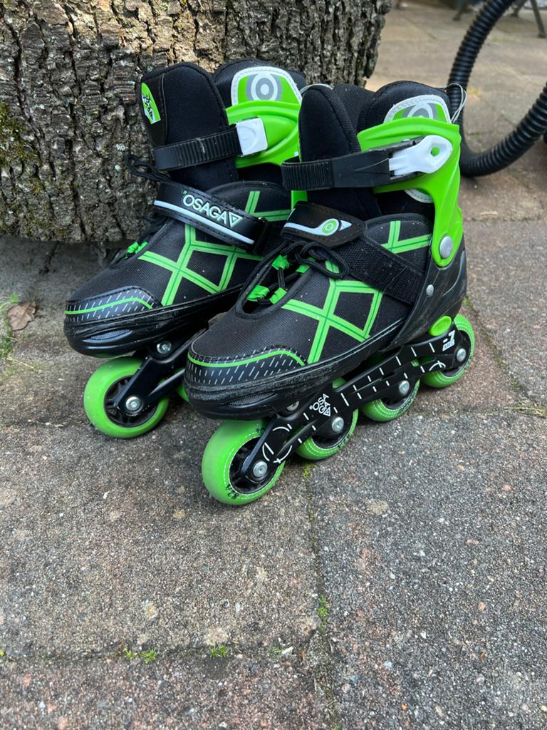 Osaga Inline Skates - Verstelbaar Maat 35-38, Overige merken, Kinderen, Ophalen of Verzenden, Inline skates 4 wielen