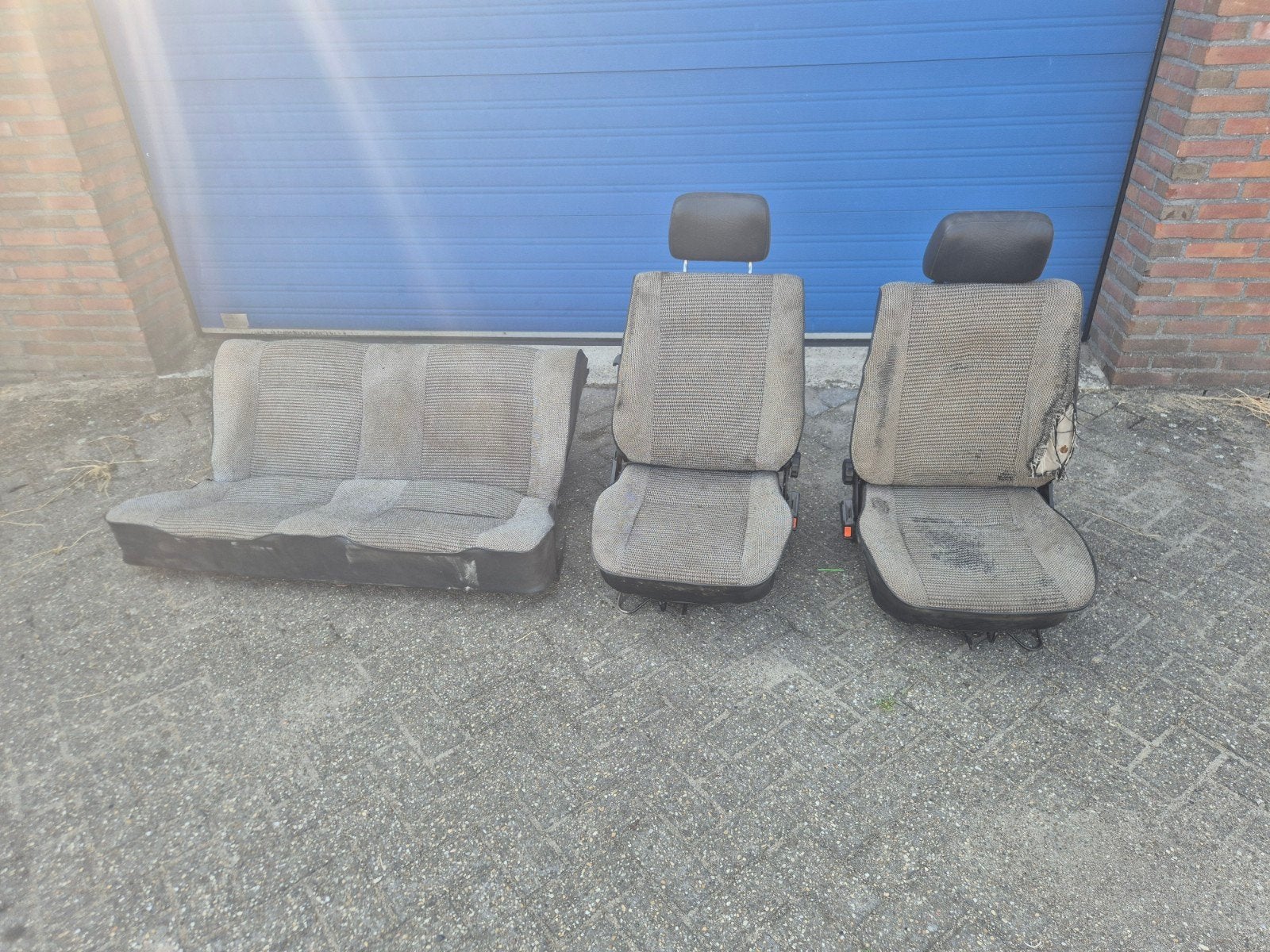 stoelen achterbank interieur golf1 golf mk1 3deurs, Ophalen, Gebruikt, Volkswagen
