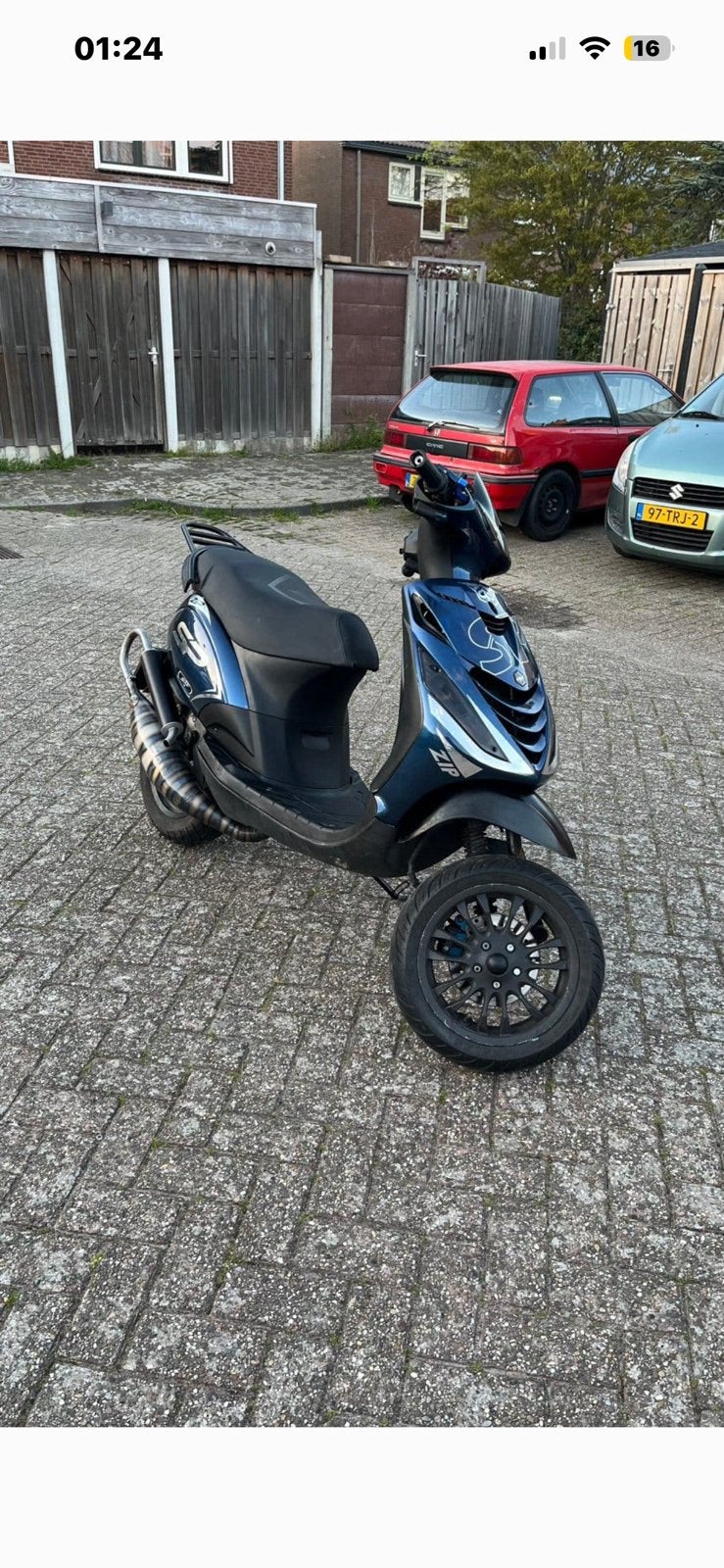 piaggio zip 172 lc potenza 2, Ophalen of Verzenden, Zo goed als nieuw, Blok, Piaggio