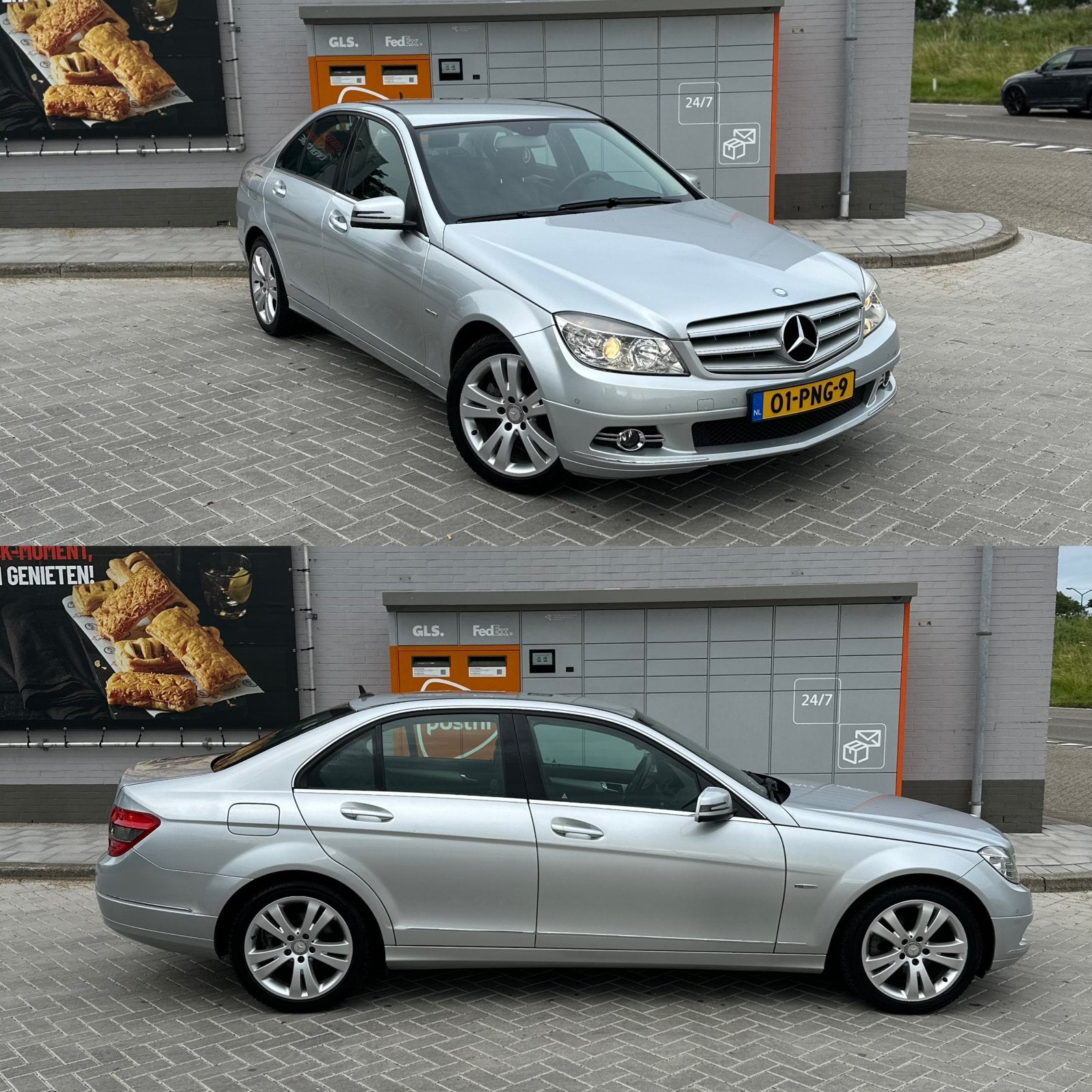Mercedes-Benz C-Klasse 1.8 C180 CGI Sedan AUT 2011 Grijs, Auto's, Automaat, 745 kg, Achterwielaandrijving, 1800 kg