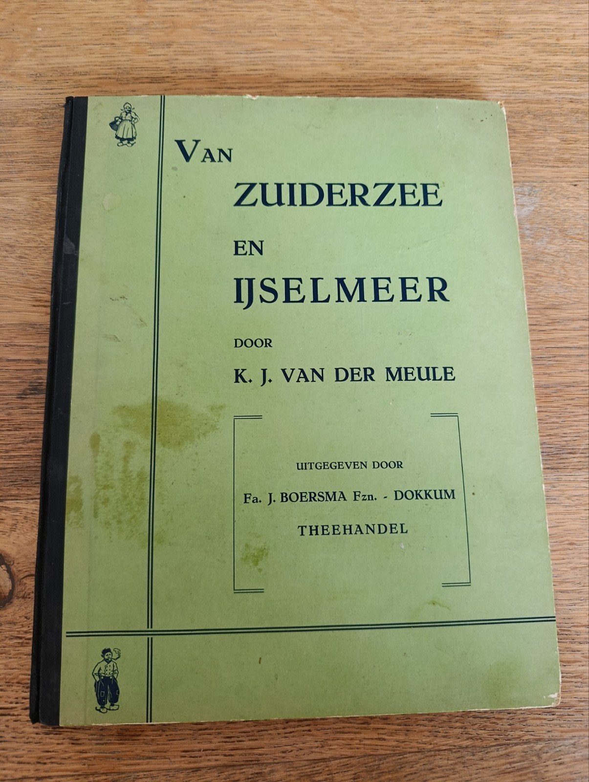 Van Zuiderzee en IJselmeer, K.J. van der Meule, compleet, Boeken, Ophalen of Verzenden, Gelezen
