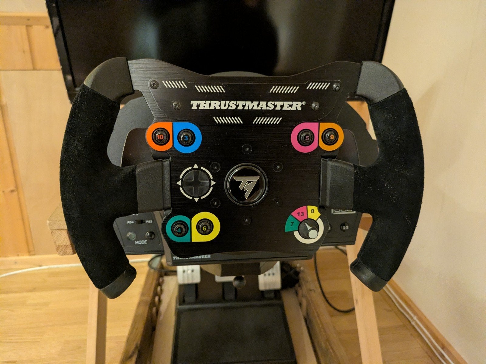 Simrig/racesimulator- Thrust master T300 RS GT + Open Wheel, Ophalen, Gebruikt