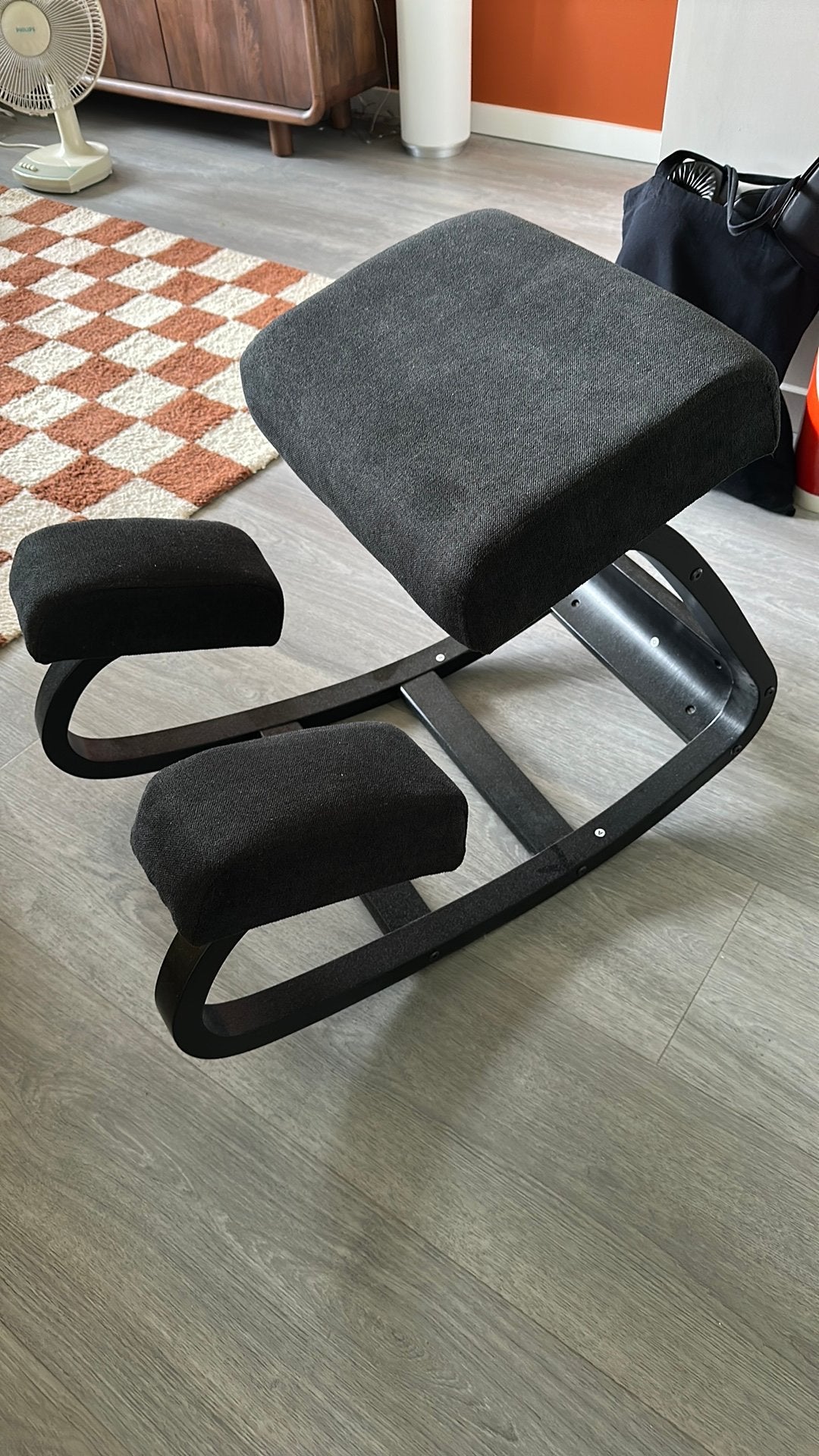 Ergonomische (bureau)stoel, Ophalen, Zwart, Zo goed als nieuw, Bureaustoel