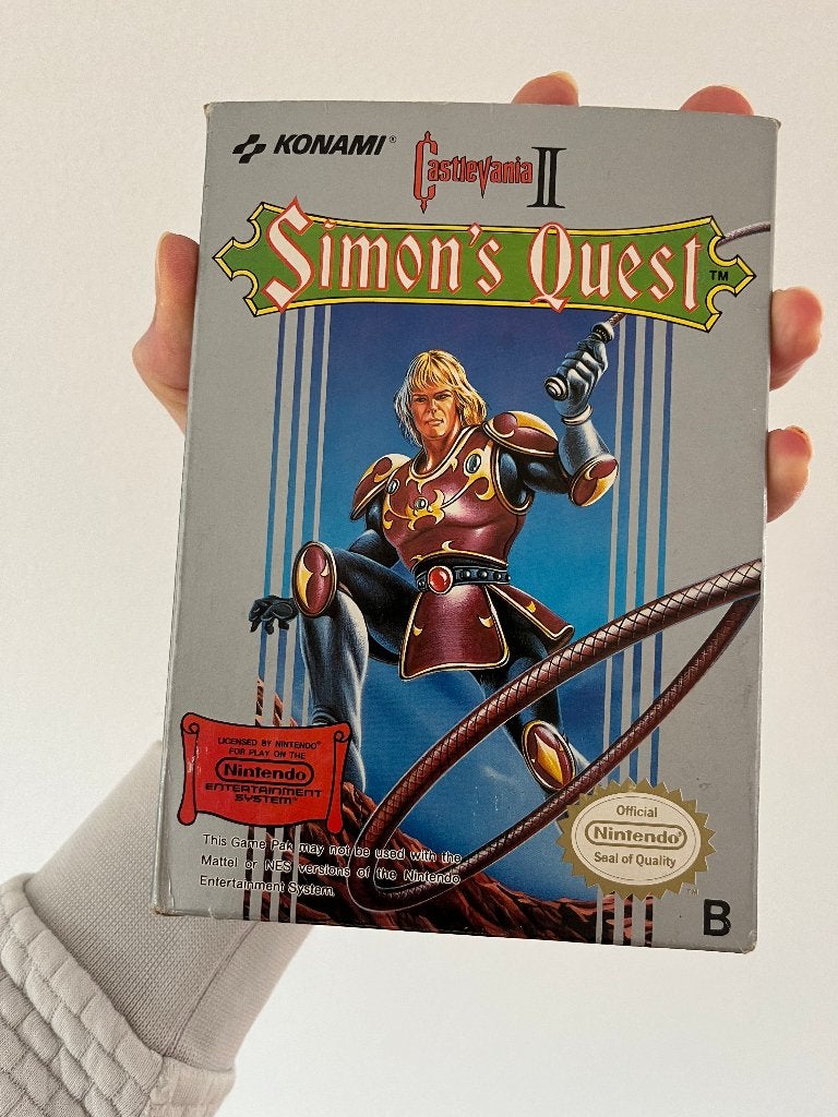 Nintendo NES game Simon’s Quest Castlevania 2 PAL-B FAH, Avontuur en Actie, 1 speler, Eén computer, Ophalen of Verzenden