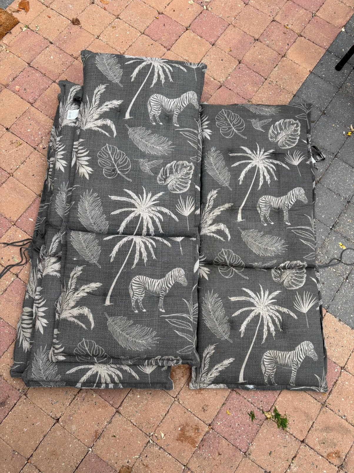 GRATIS tuinkussens, Tuin en Terras, Ophalen, Gebruikt