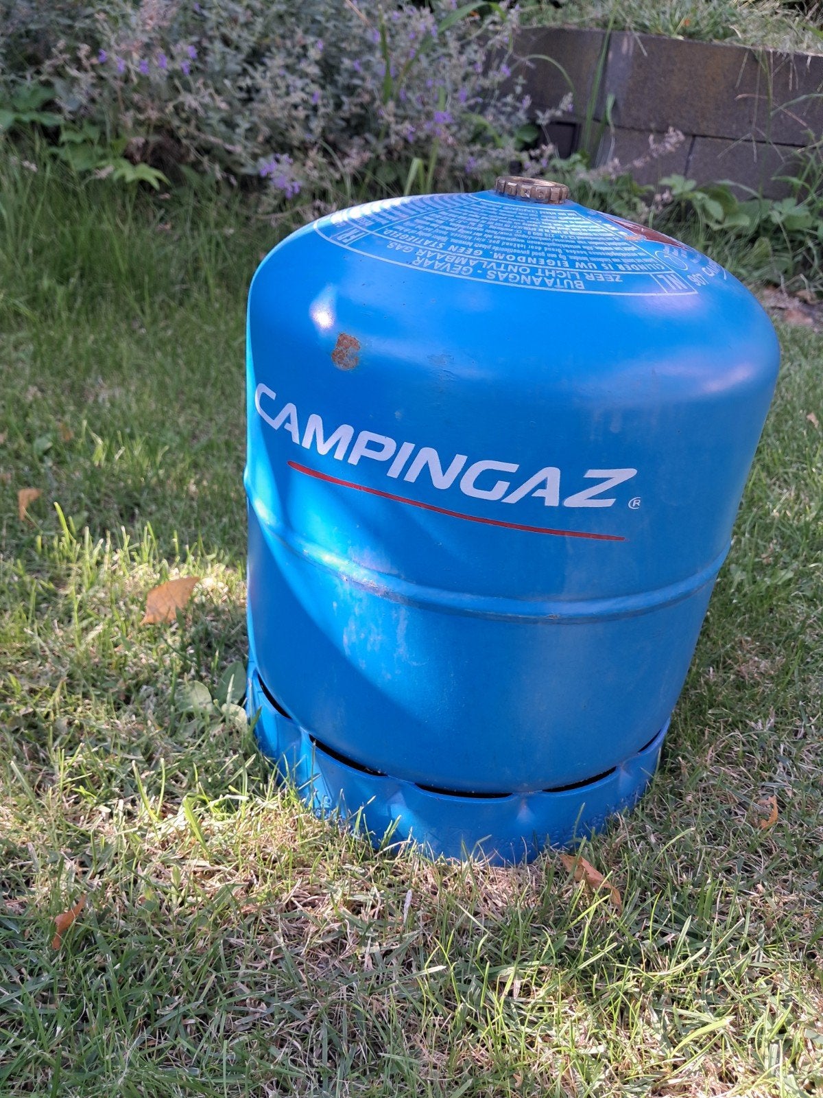 campinggaz fles 907, Ophalen, Gebruikt