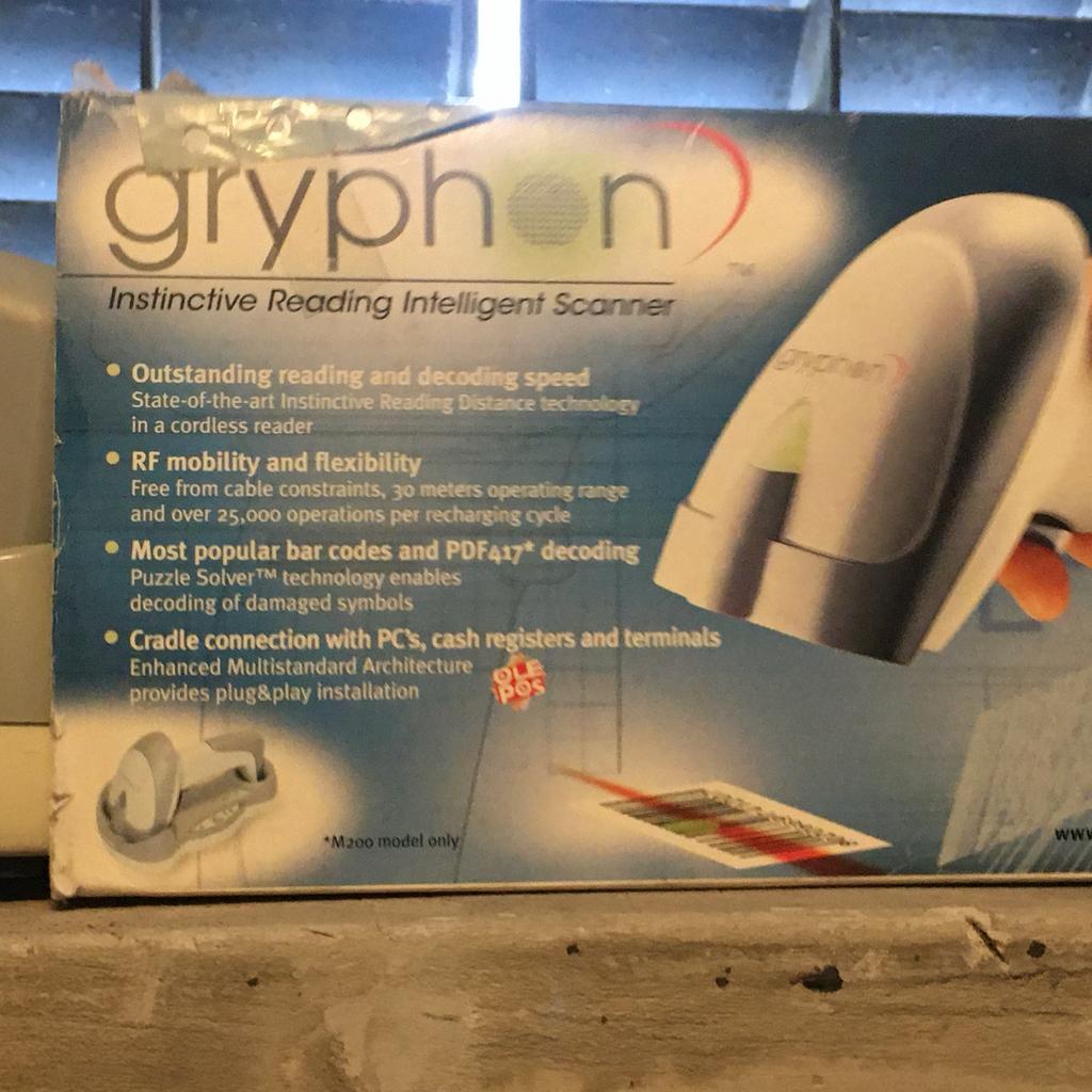 Datalogic Gryphon Barcodescanner - Draadloos en Efficiënt, Computers en Software, Scanners, Gebruikt, Windows, Barcodescanner