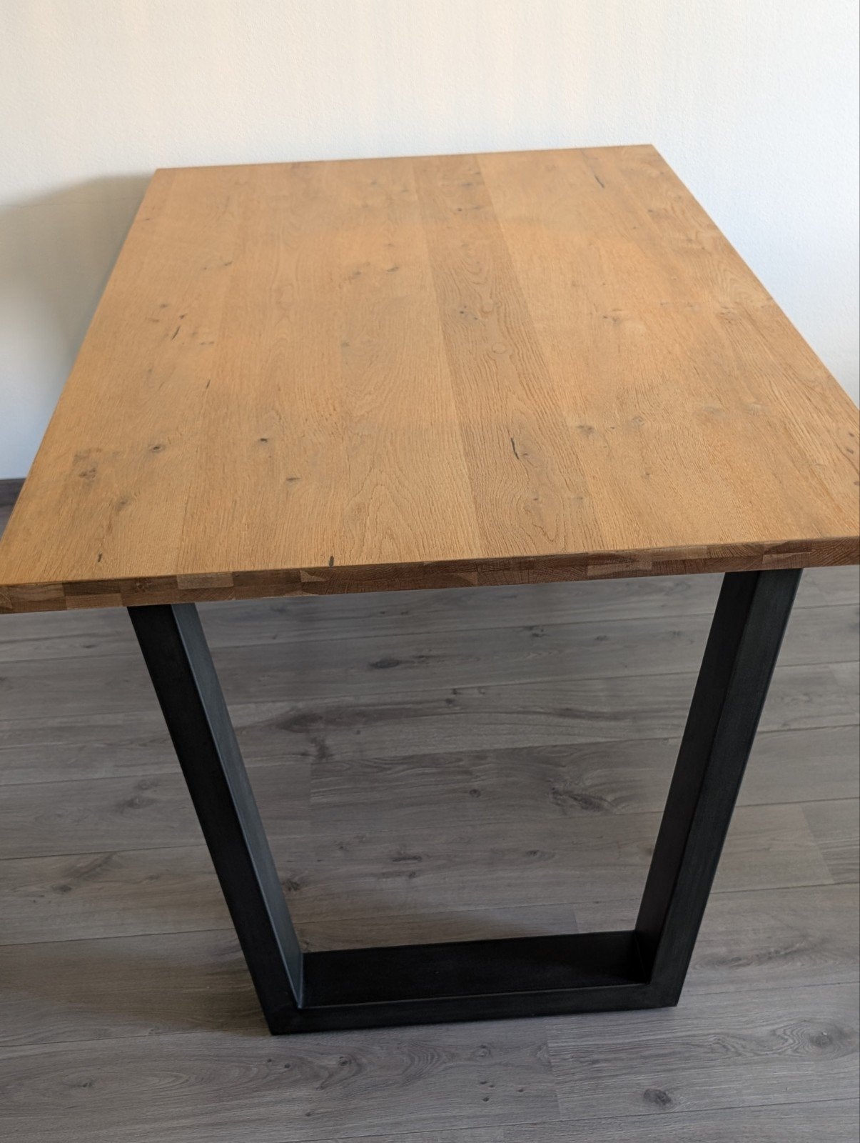 Eetkamertafel industrieel, Ophalen, Zo goed als nieuw
