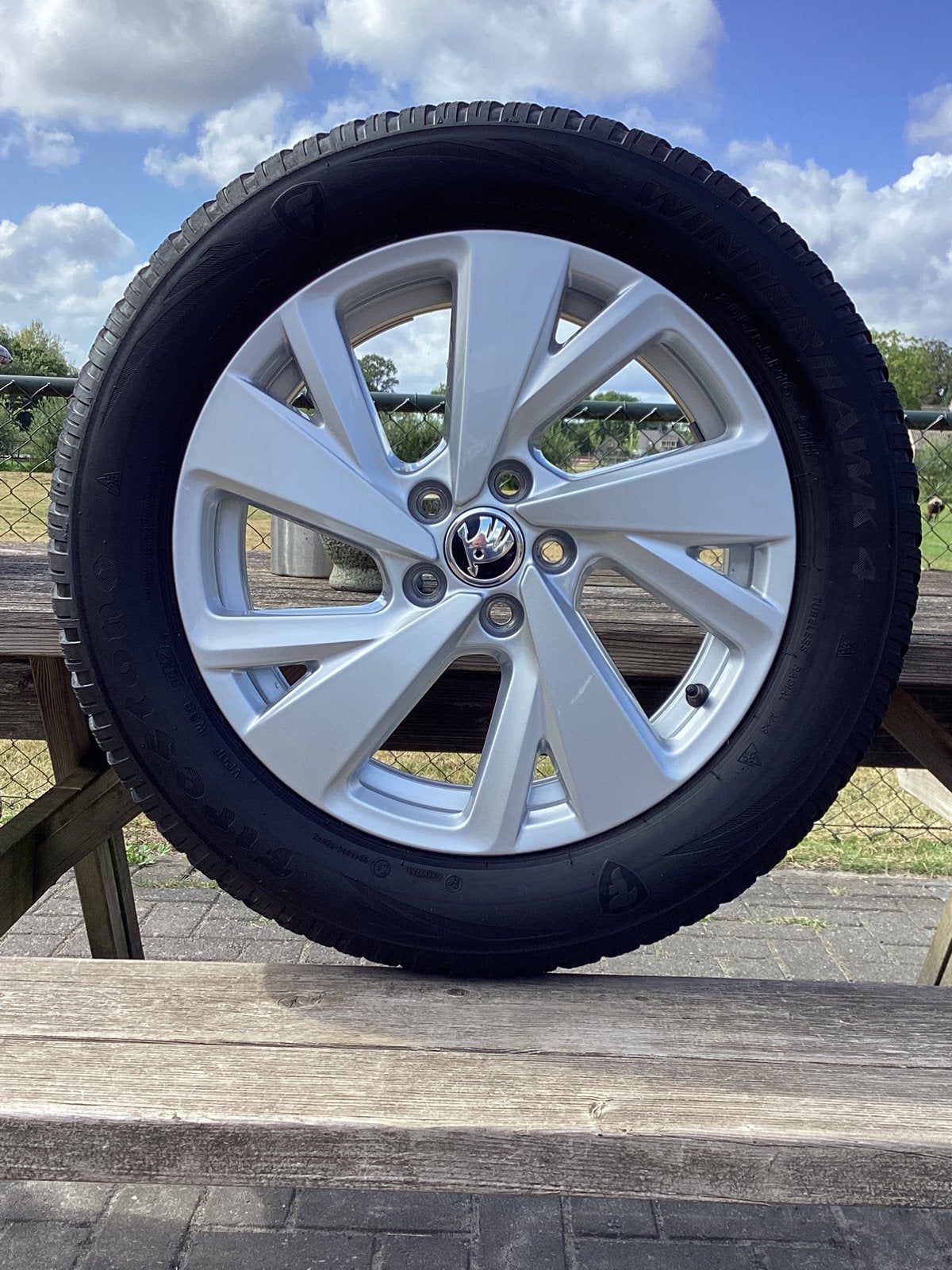 16” set Skoda Scala/Kamiq 205-55-16 Firestone❄️banden 4x8mm, Auto-onderdelen, Banden en Velgen, 16 inch, Banden en Velgen, Nieuw