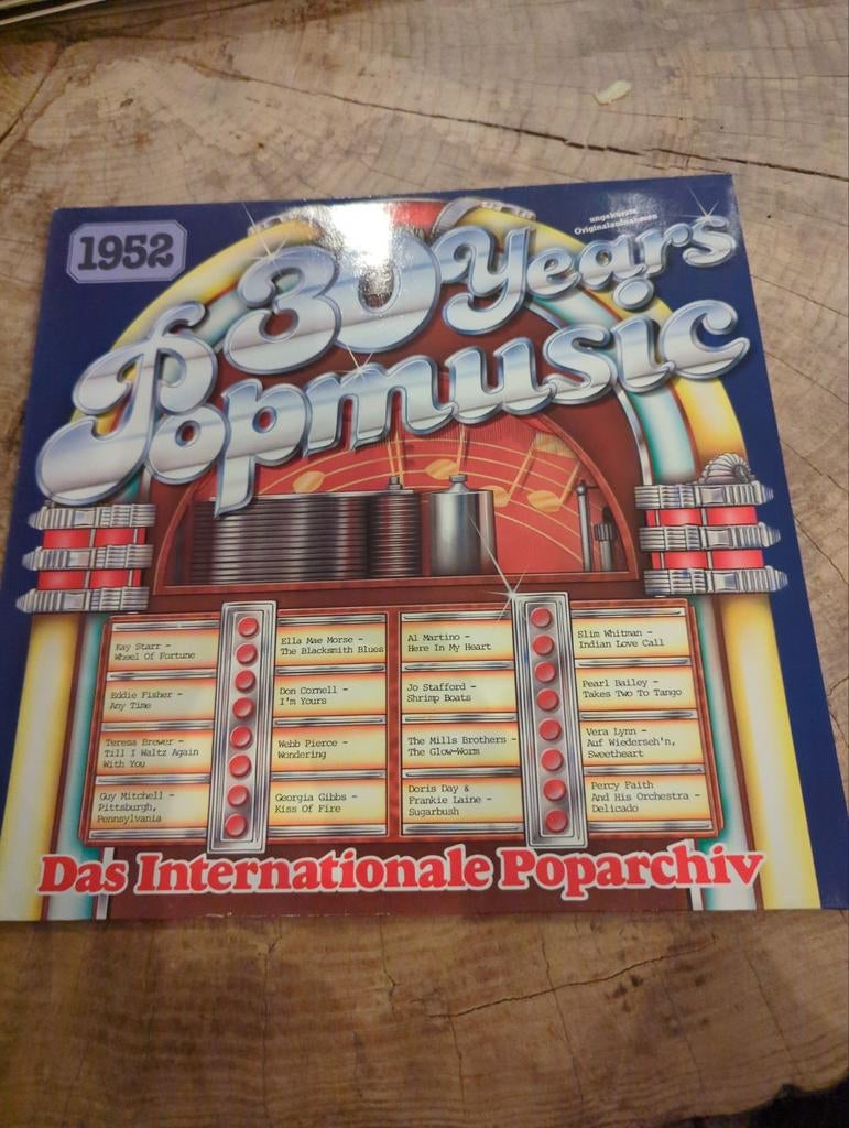 30 Years Popmusic 1952 Das Internationale Poparchiv LP, Ophalen of Verzenden, Gebruikt, 12 inch