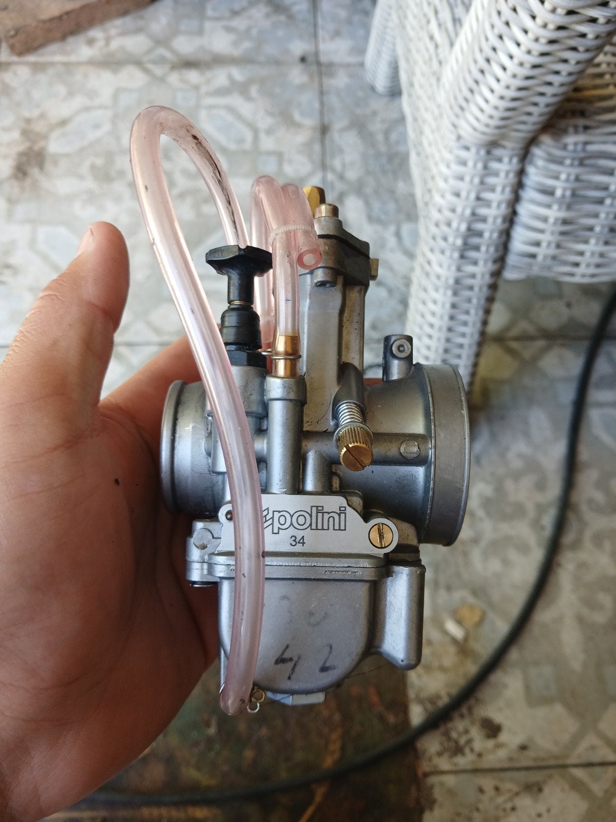 polini 34pwk cabrateur, Ophalen of Verzenden