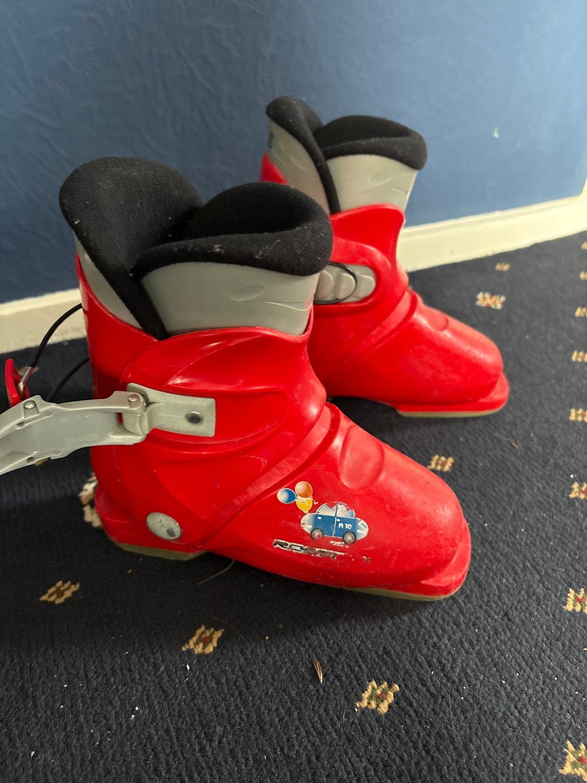 Rossignol kinder skischoenen - Maat 18.5, Gebruikt, Rossignol, Schoenen, Ophalen of Verzenden