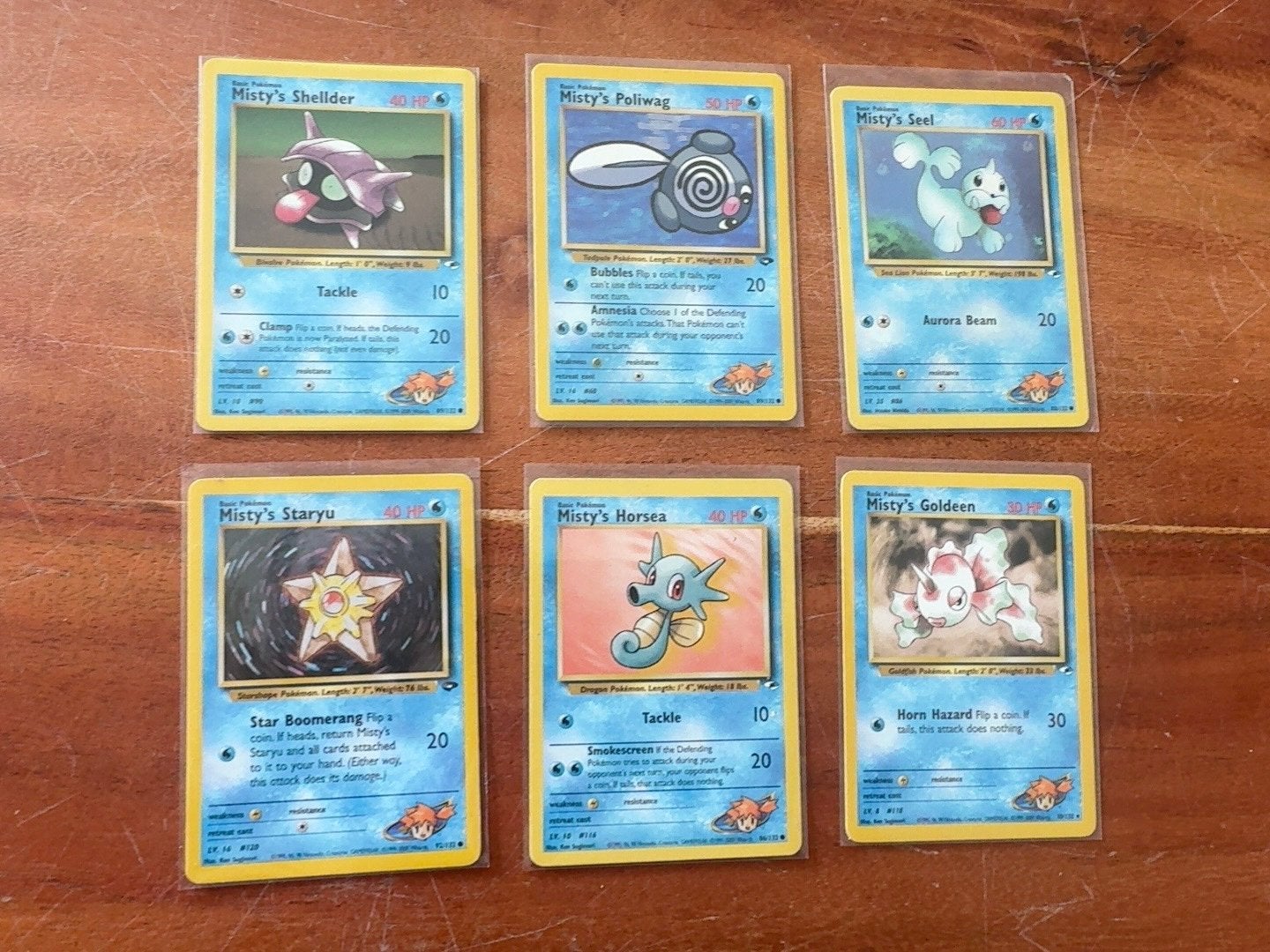 Pokémon Gym Heroes Misty’s Set(2000), Ophalen of Verzenden, Zo goed als nieuw