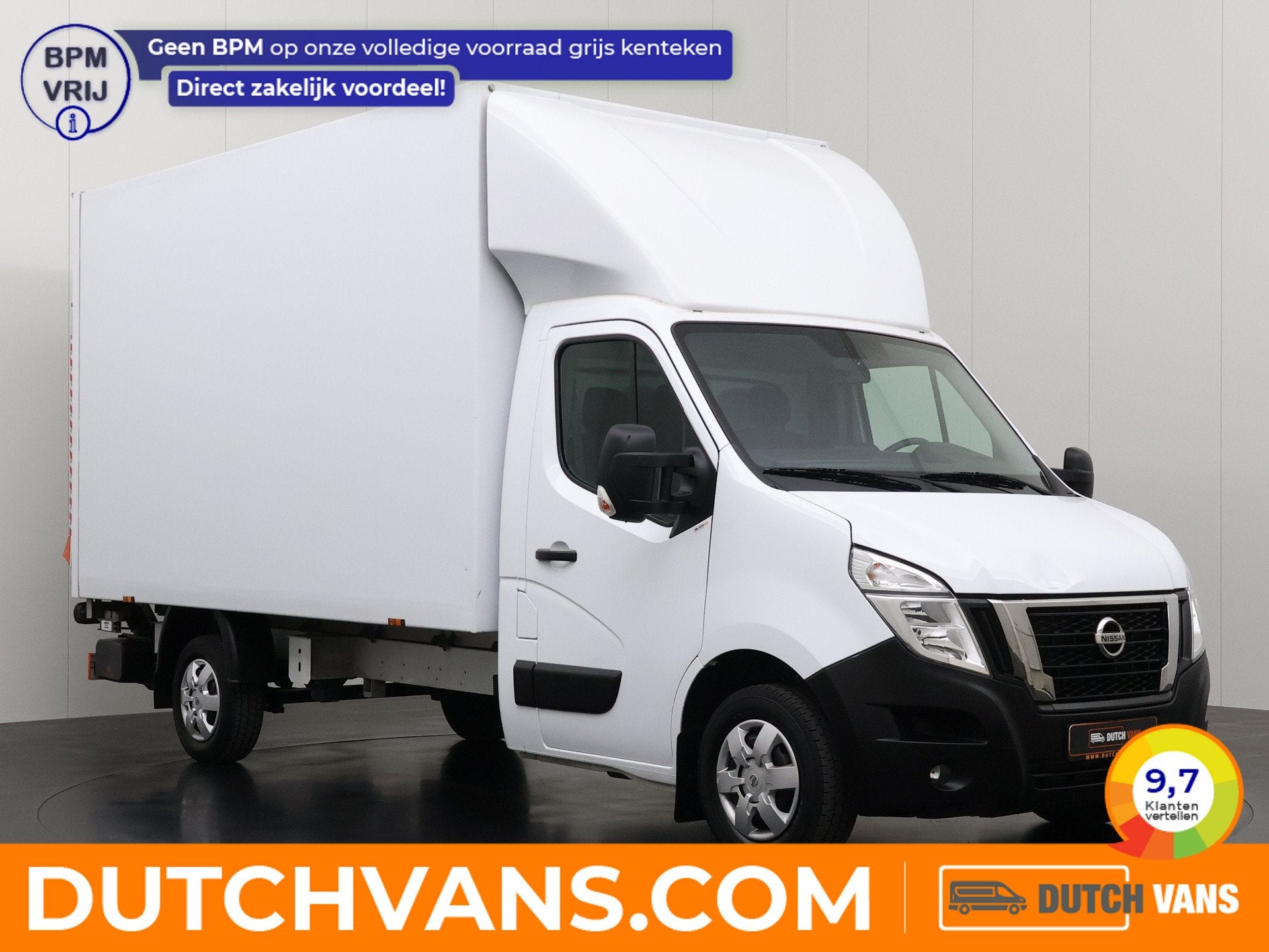 Nissan Interstar 3.5DCi 165PK Bakwagen+Laadklep | Dakspoiler