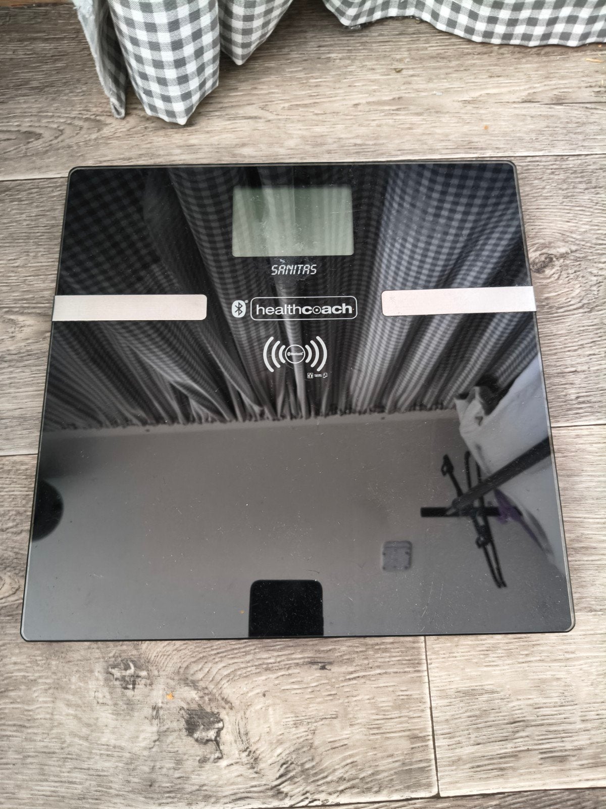 Sanitas Healthcoach Personenweegschaal - Digitaal, Ophalen, Gebruikt, 1 tot 500 gram, 100 kg of meer