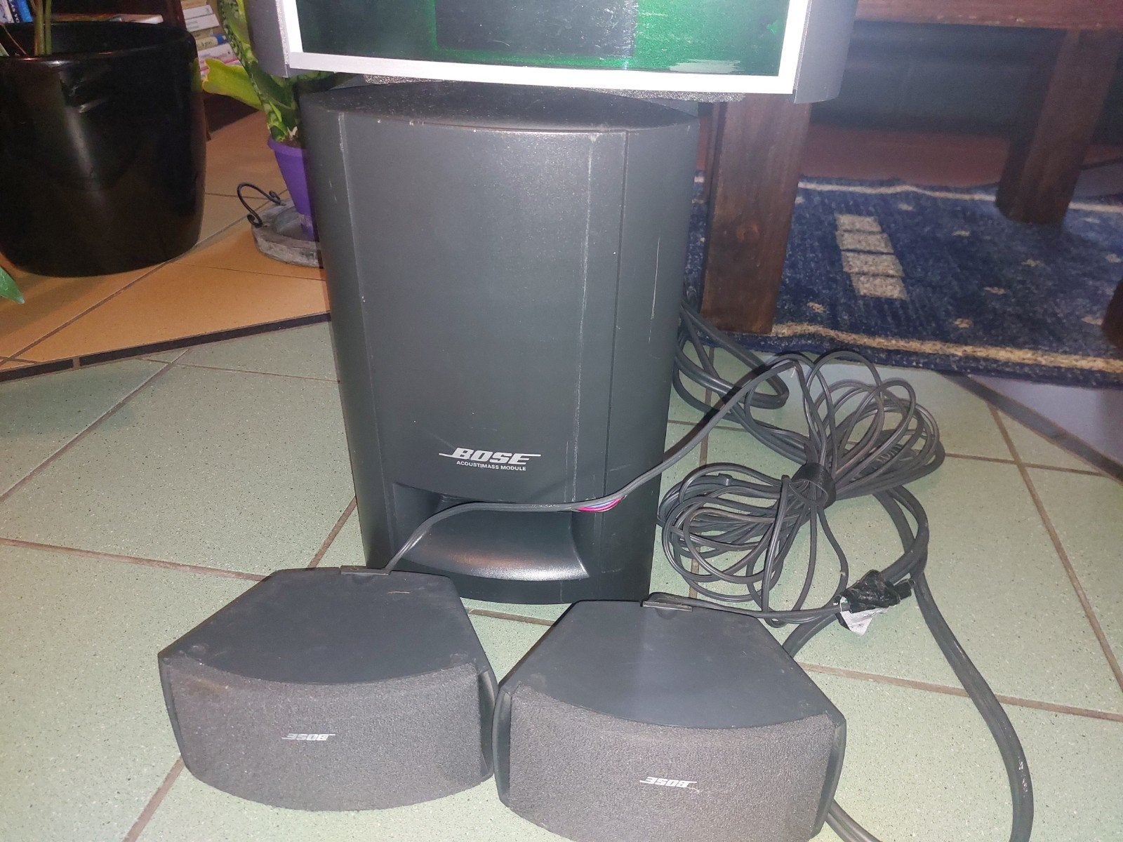 Bose 3-2-1 set home cinema, Audio, Tv en Foto, Home Cinema-sets, Gebruikt, 2.1-systeem, 70 watt of meer, Overige spelers