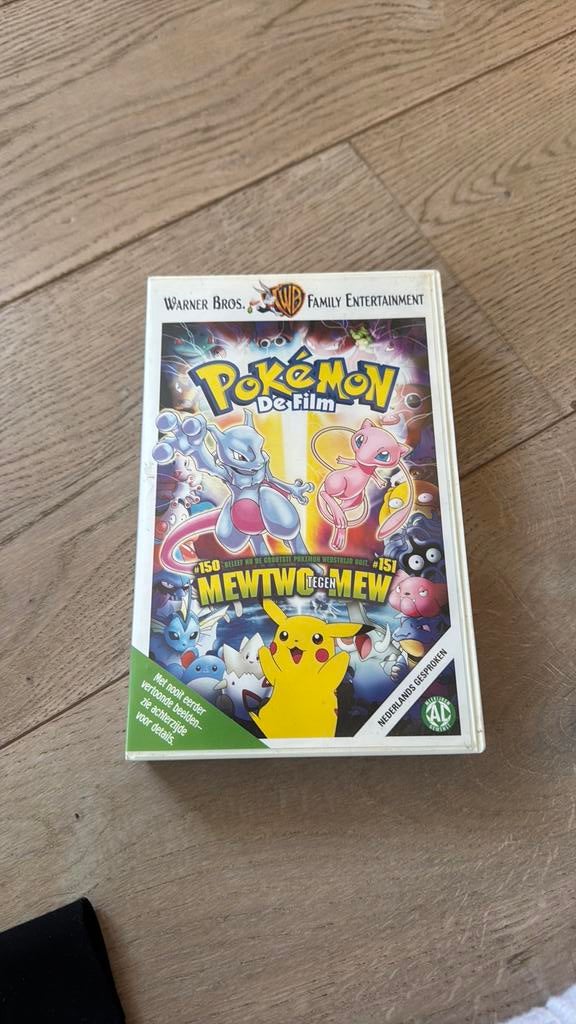 Pokemon Mewto tegen Mew (cassette), Cd's en Dvd's, Ophalen of Verzenden, Zo goed als nieuw, Overige genres, 1 bandje