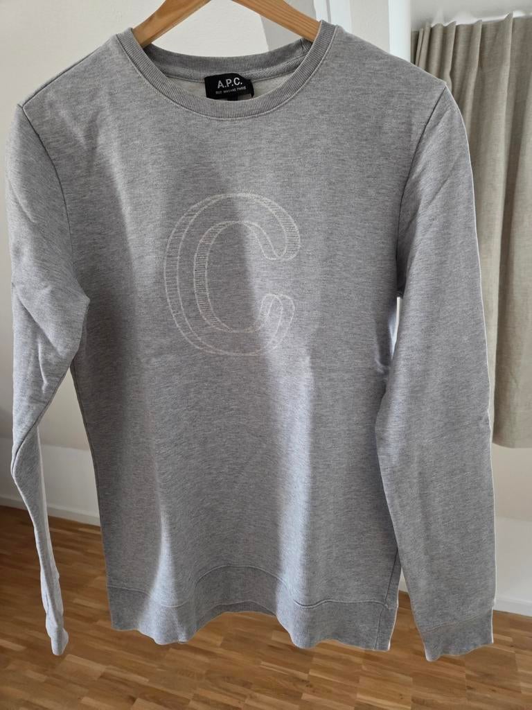 A.P.C. sweater grijs maat S, A.P.C., Ophalen of Verzenden, Maat 36 (S), Grijs