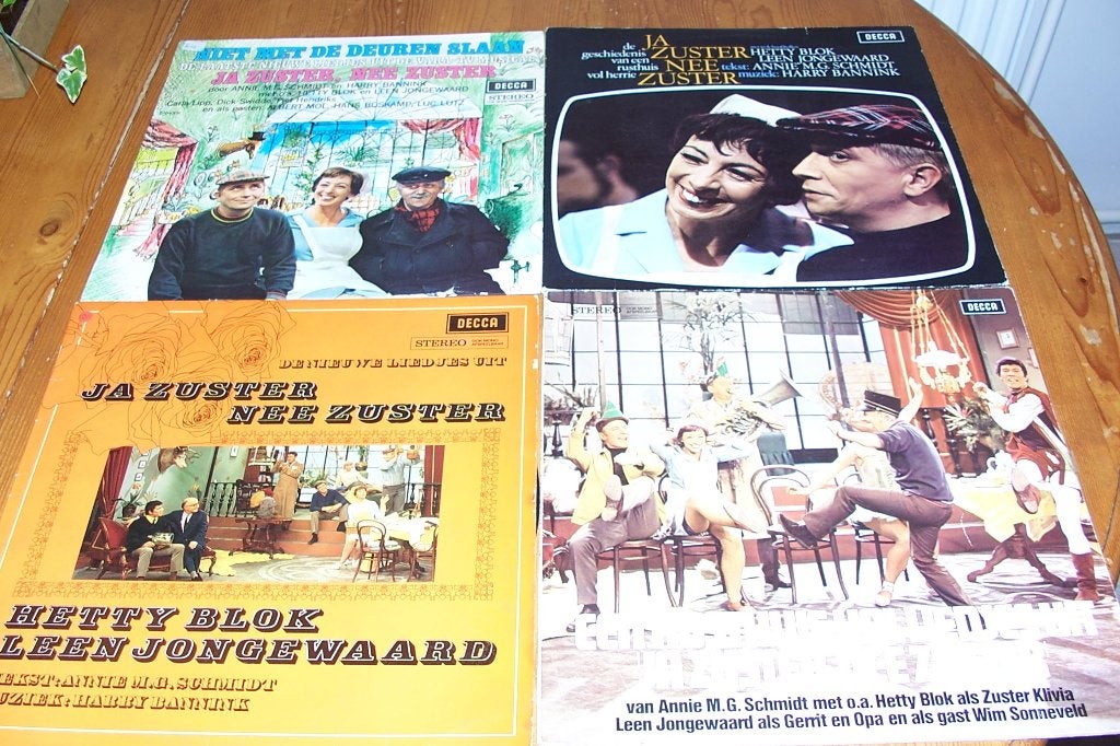 JA ZUSTER NEE ZUSTER 4 LP'S, Cd's en Dvd's, LP, Gebruikt, Ophalen of Verzenden, 12 inch