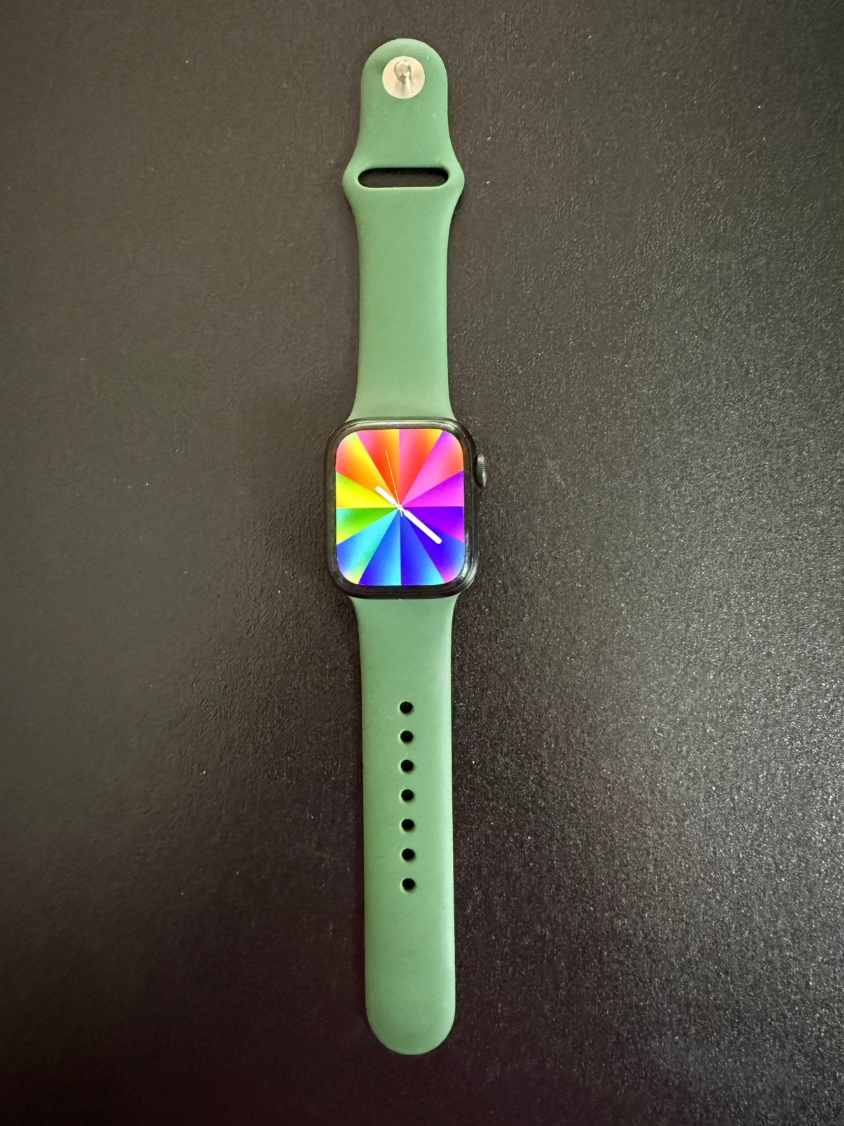 Apple watch 7 series, 41mm groene aluminium kast, Ophalen of Verzenden, Zo goed als nieuw, Groen, IOS