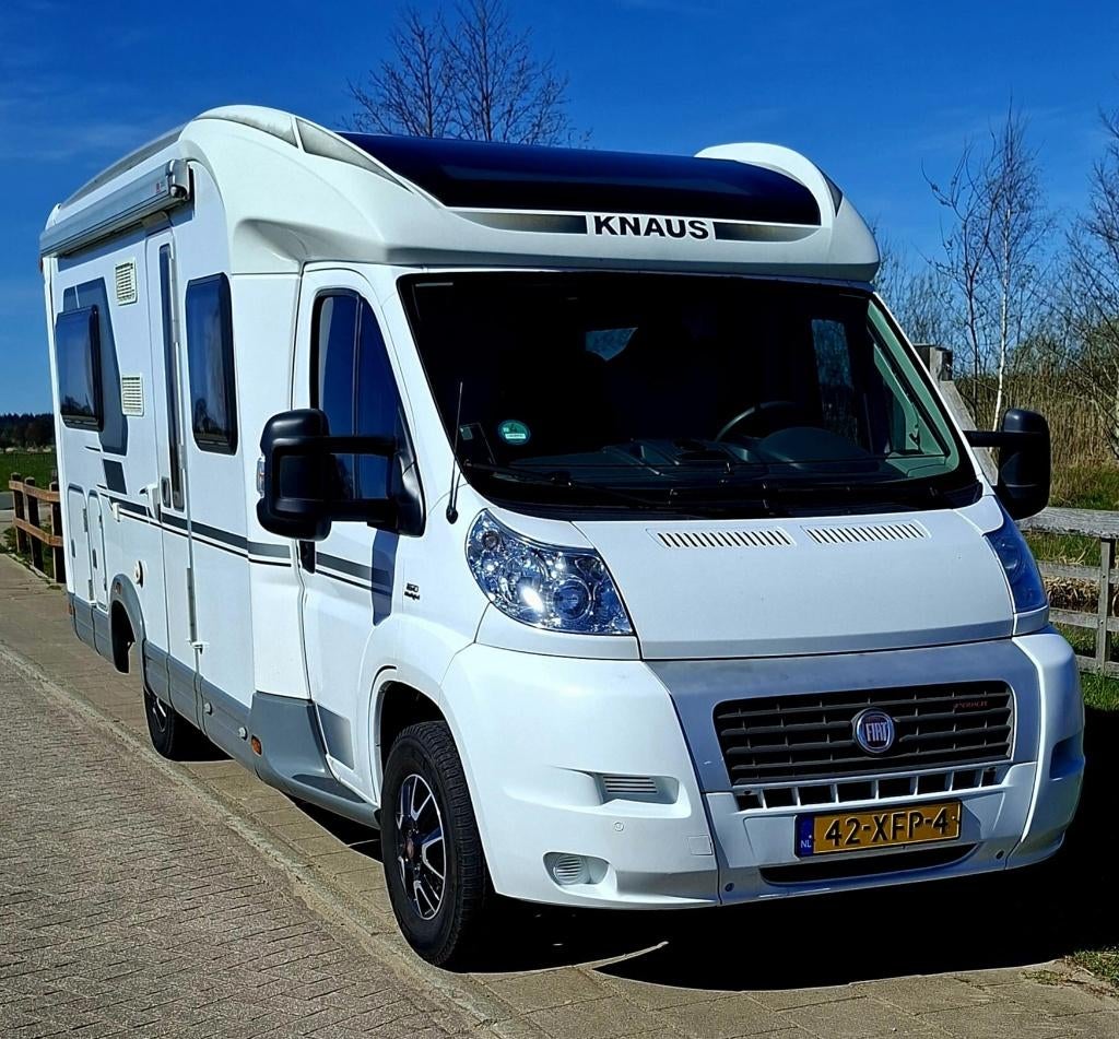 Gereserveerd! Knaus Sun TI 650 MF – Zeer compleet |, Ringverwarming, Fiat, 6 tot 7 meter, Luifel