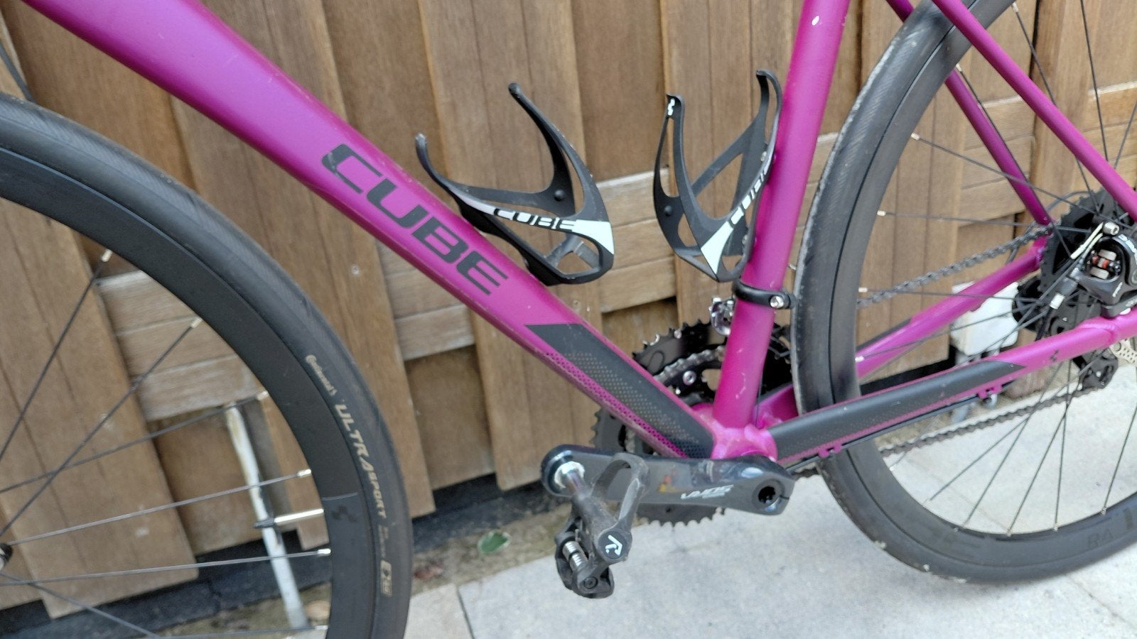 Cube Axial WS Pro Purple/Black 2021, 28 inch, Gebruikt, Meer dan 20 versnellingen, Schijfrem
