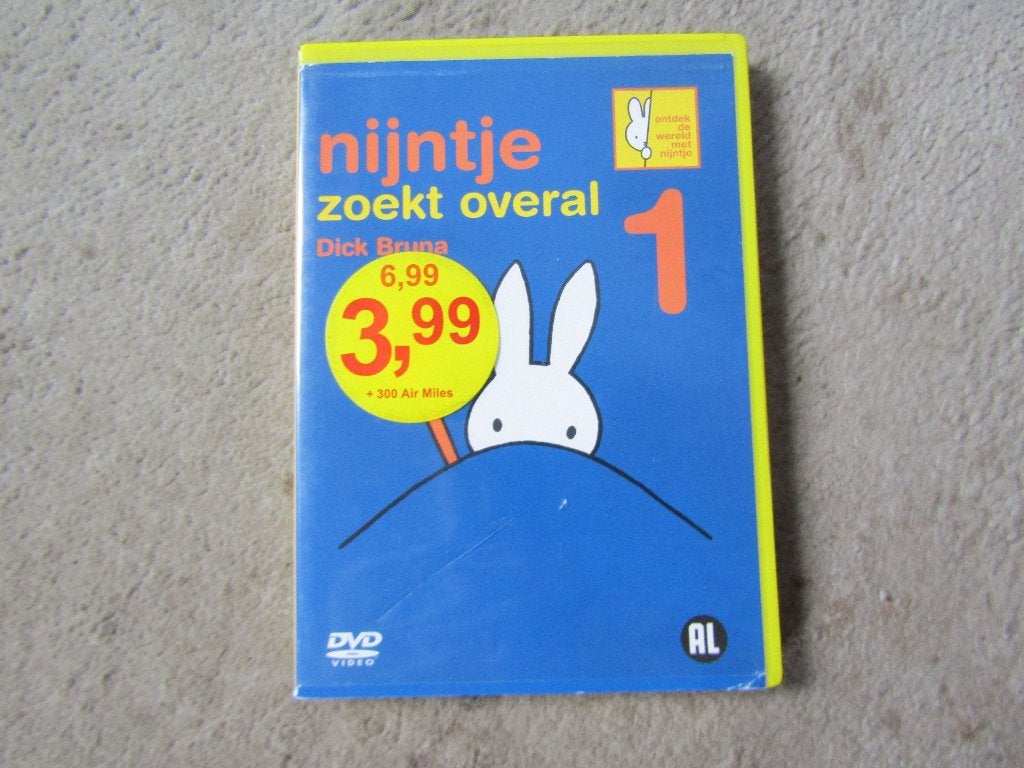 DVD: Nijntje zoekt overal, Gebruikt, Alle leeftijden, Overige genres, Overige typen
