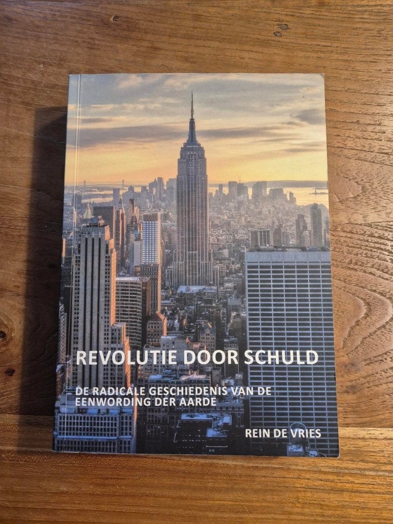 Revolutie door schuld - Rein de Vries, Boeken, Maatschappij en Samenleving, Ophalen of Verzenden, Zo goed als nieuw, Nederland