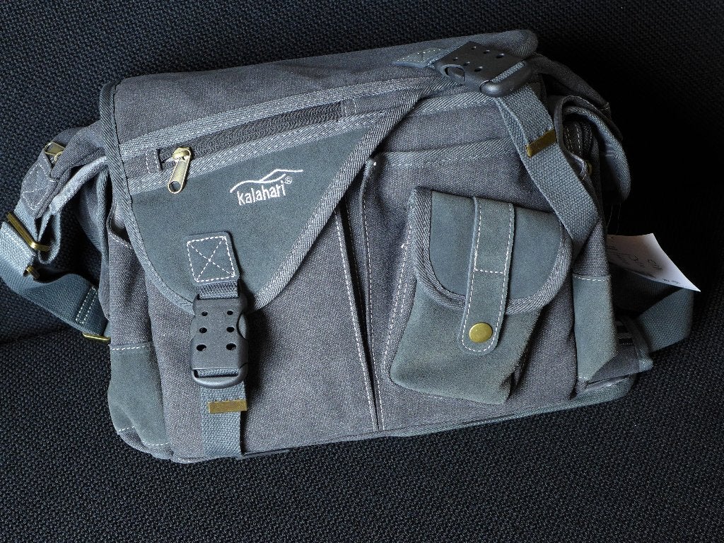 cameratas foto tas kalahari, Ophalen of Verzenden, Zo goed als nieuw, Schoudertas, Overige merken